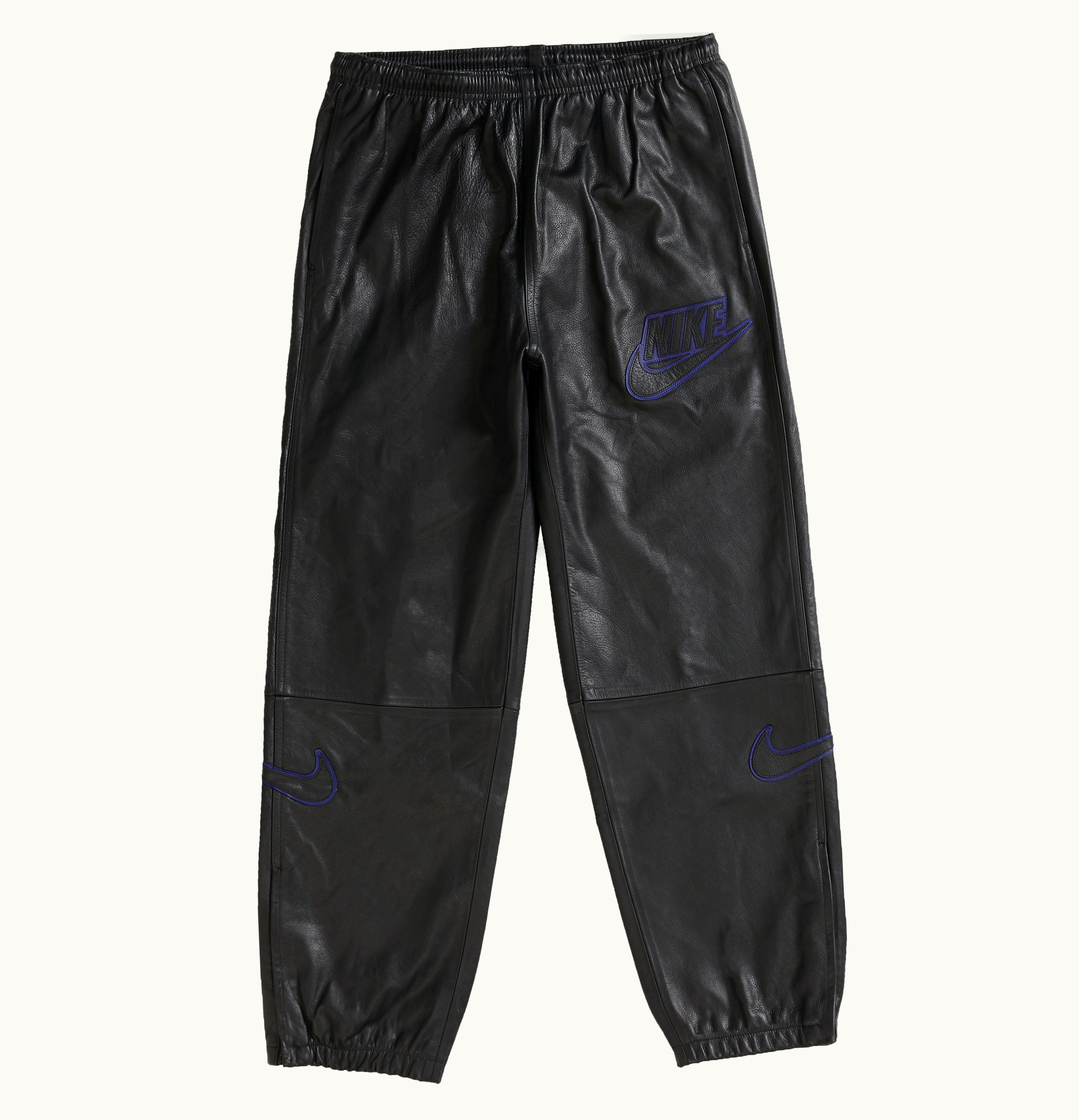 Supreme Supreme Nike Leather Warm Up Pant Black