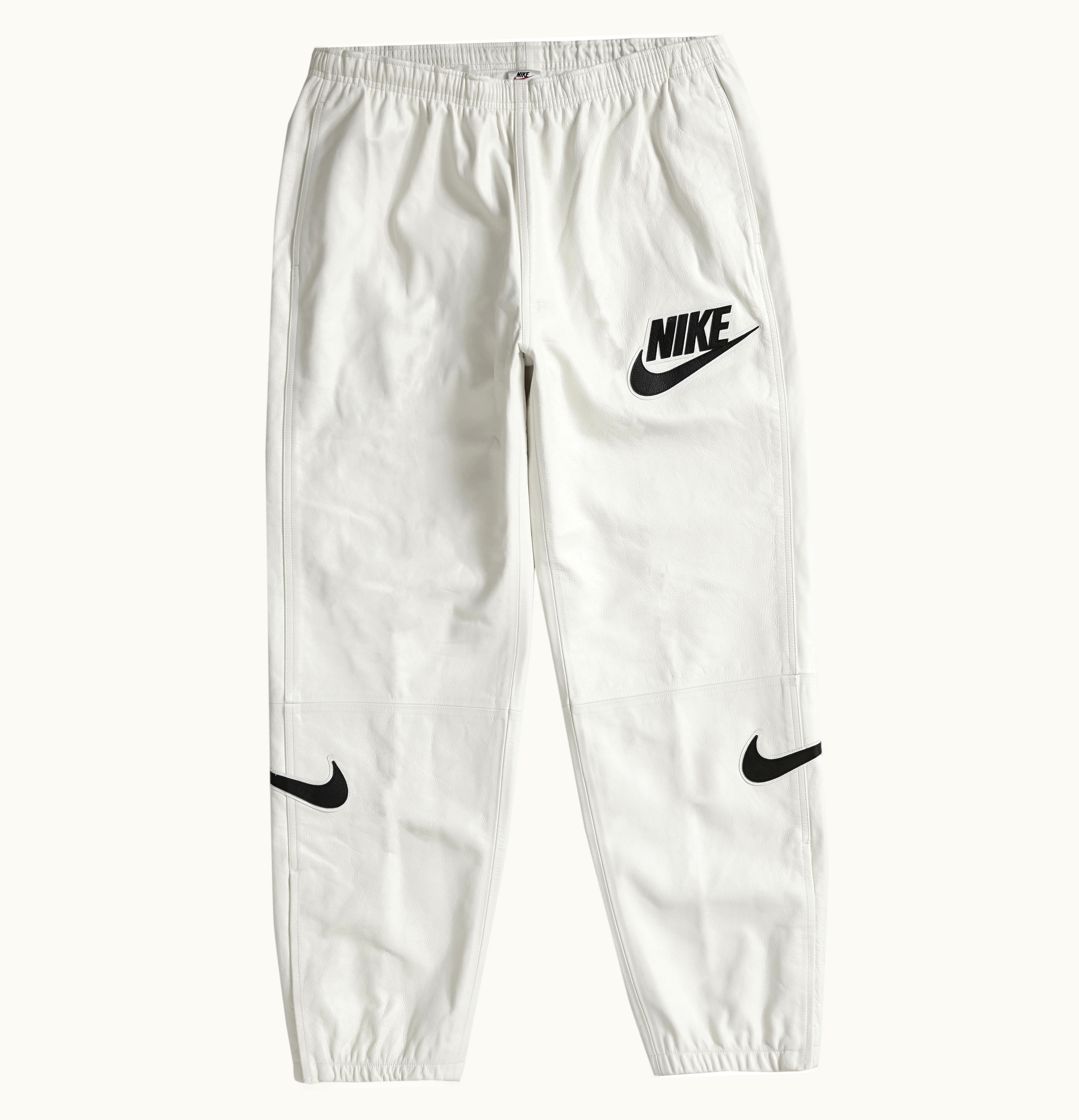 Supreme Supreme Nike Leather Warm Up Pant White