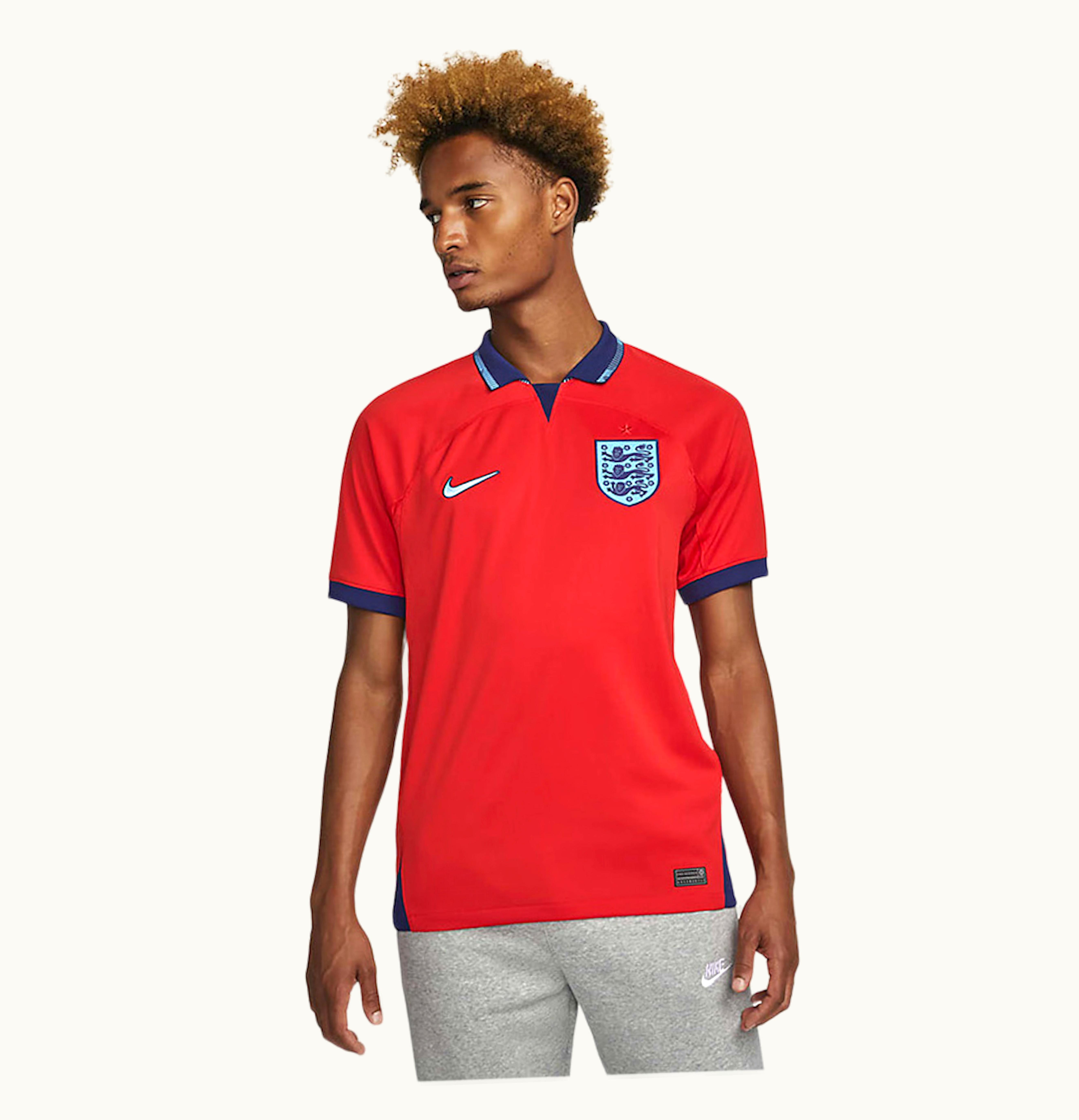 Nike Nike England 2022 23 Stadium Away Jersey Challenge Red Blue Void Blue Fury