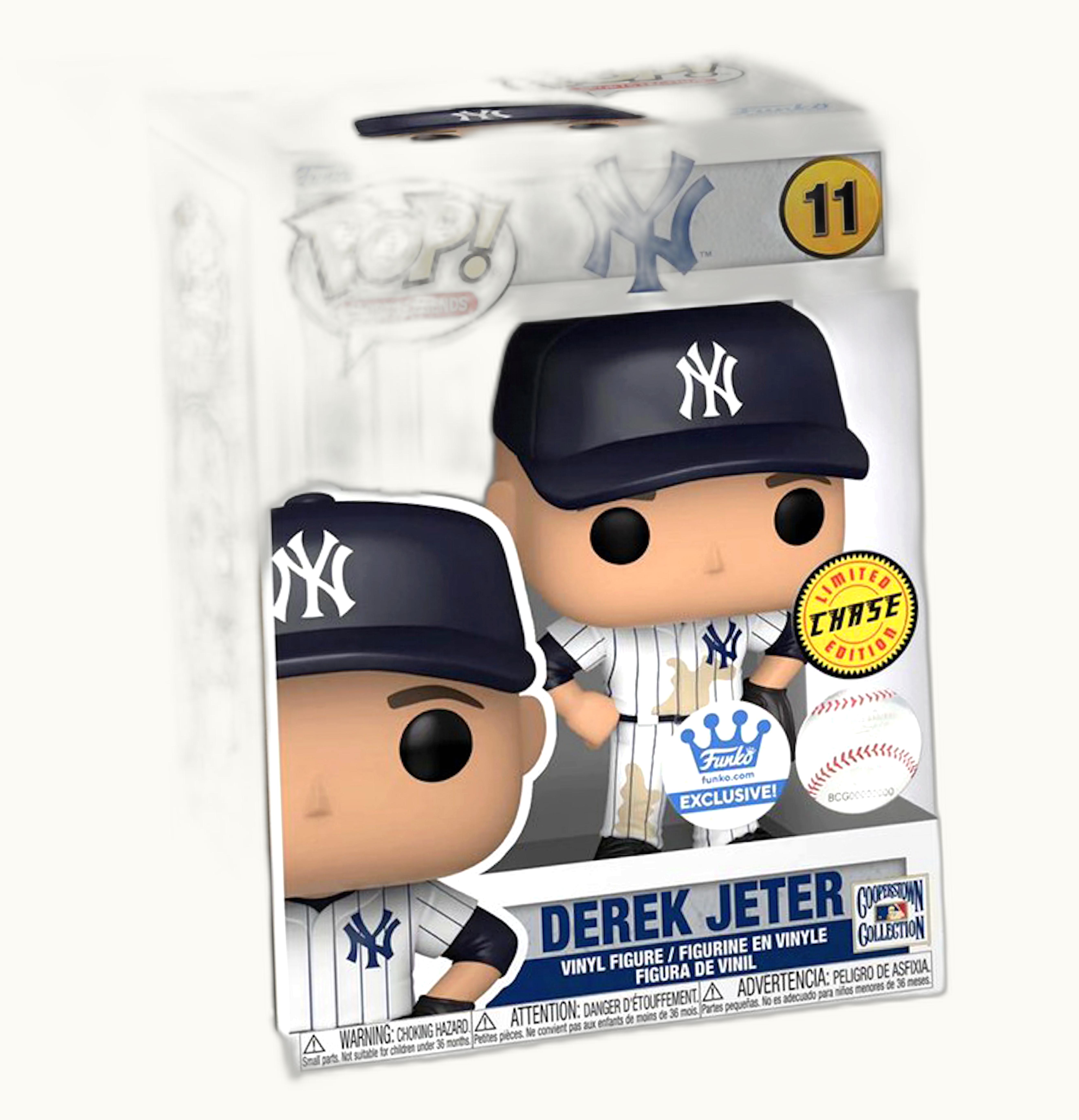 Funko Funko Pop Sports Legends New York Yankees Derek Jeter Chase Edition Funko Shop Exclusive Figure 11