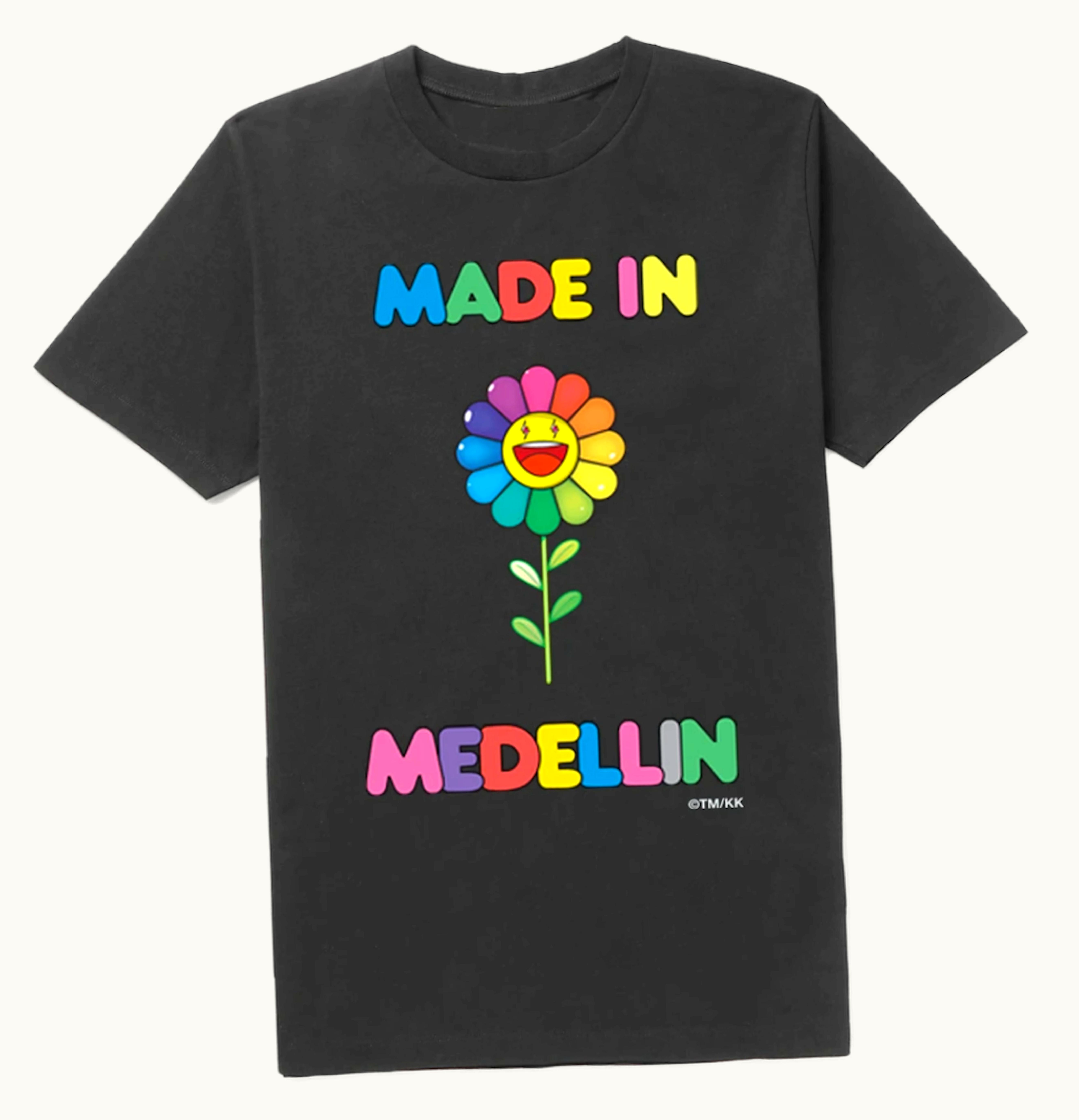 J Balvin J Balvin x Takashi Murakami Made In Medellin Tee Black