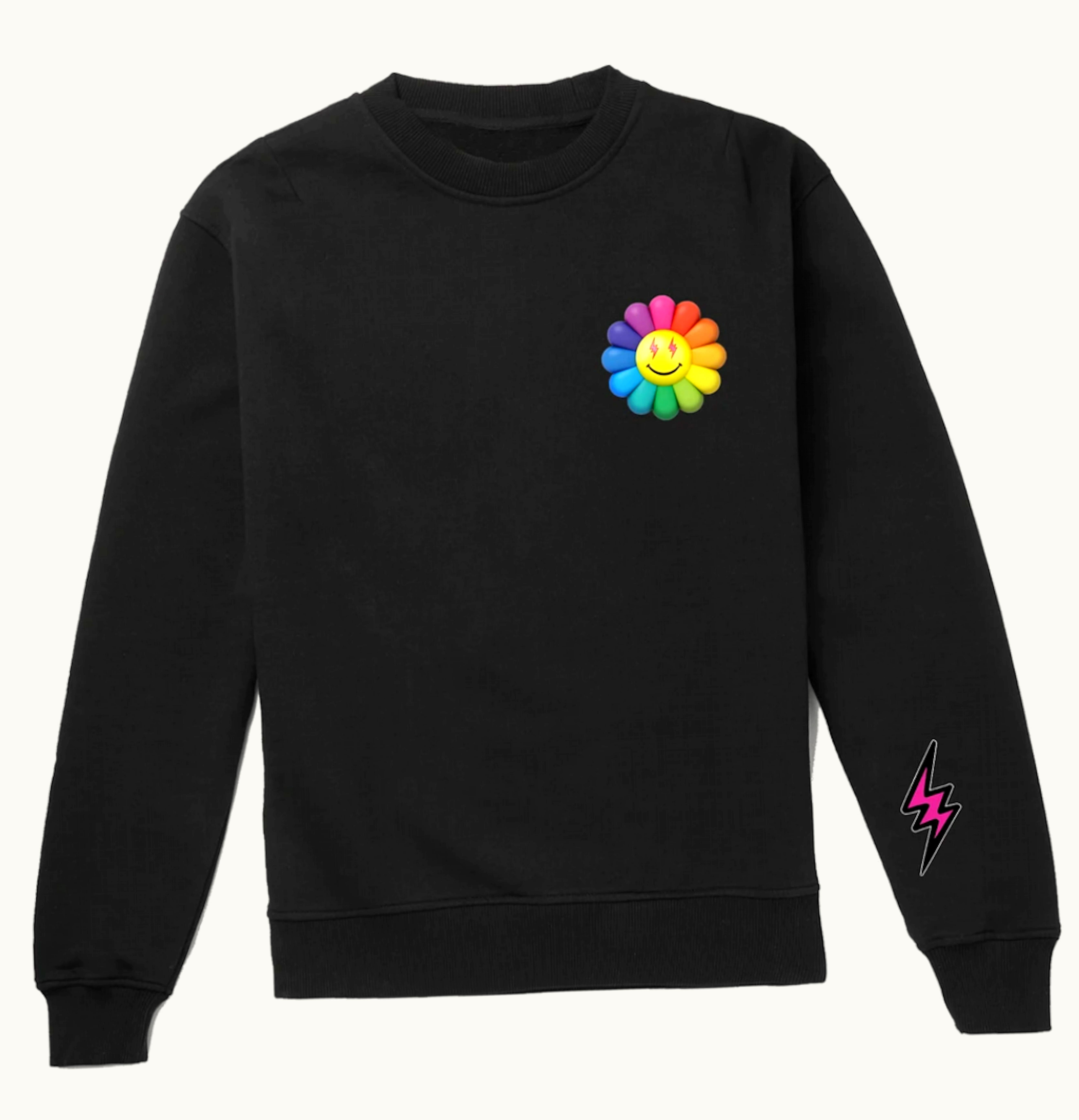 J Balvin J Balvin x Takashi Murakami Album Sweatshirt Black