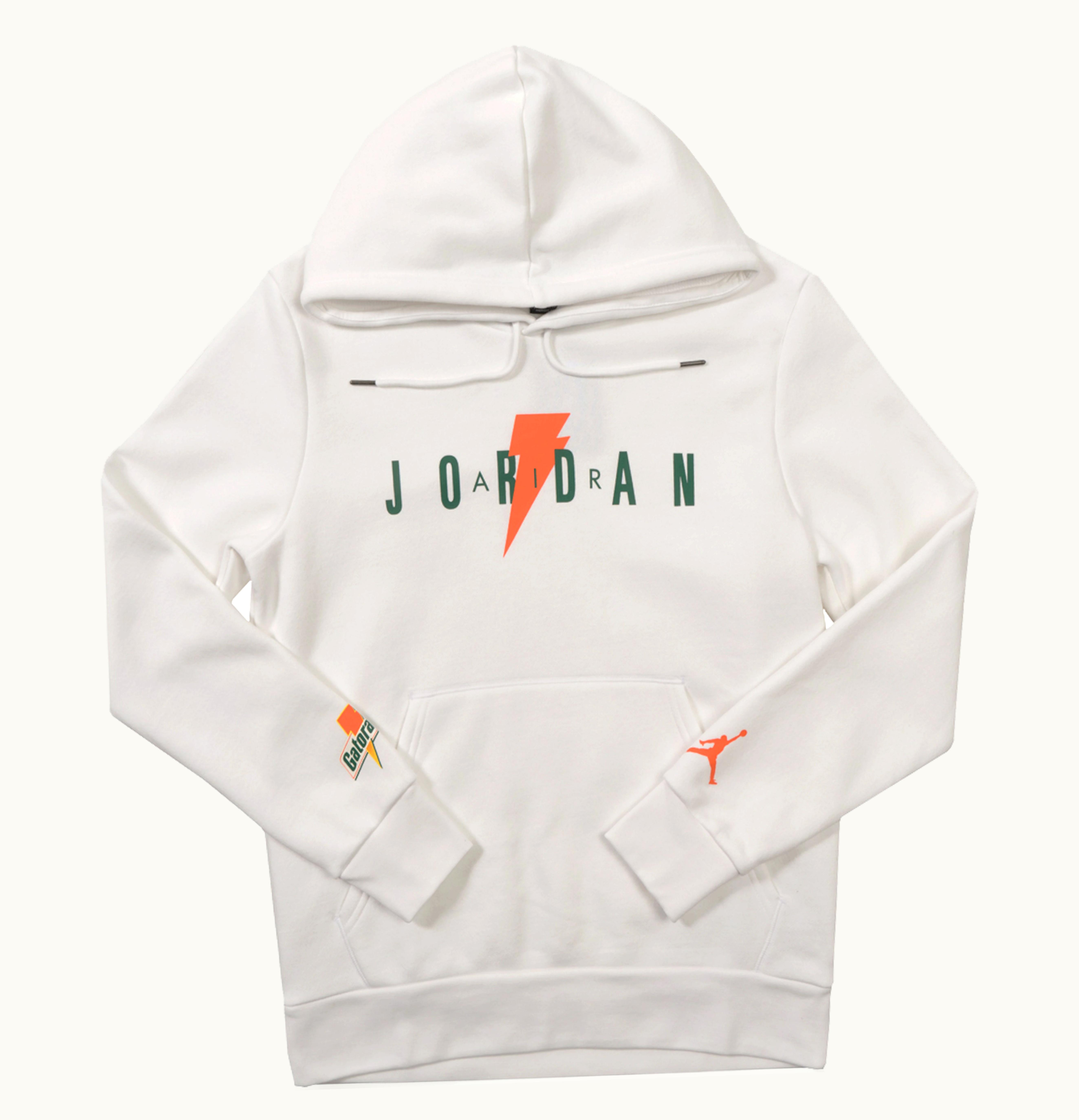 Jordan Jordan Sportswear Like Mike Fleece 3 Pullover Hoodie White