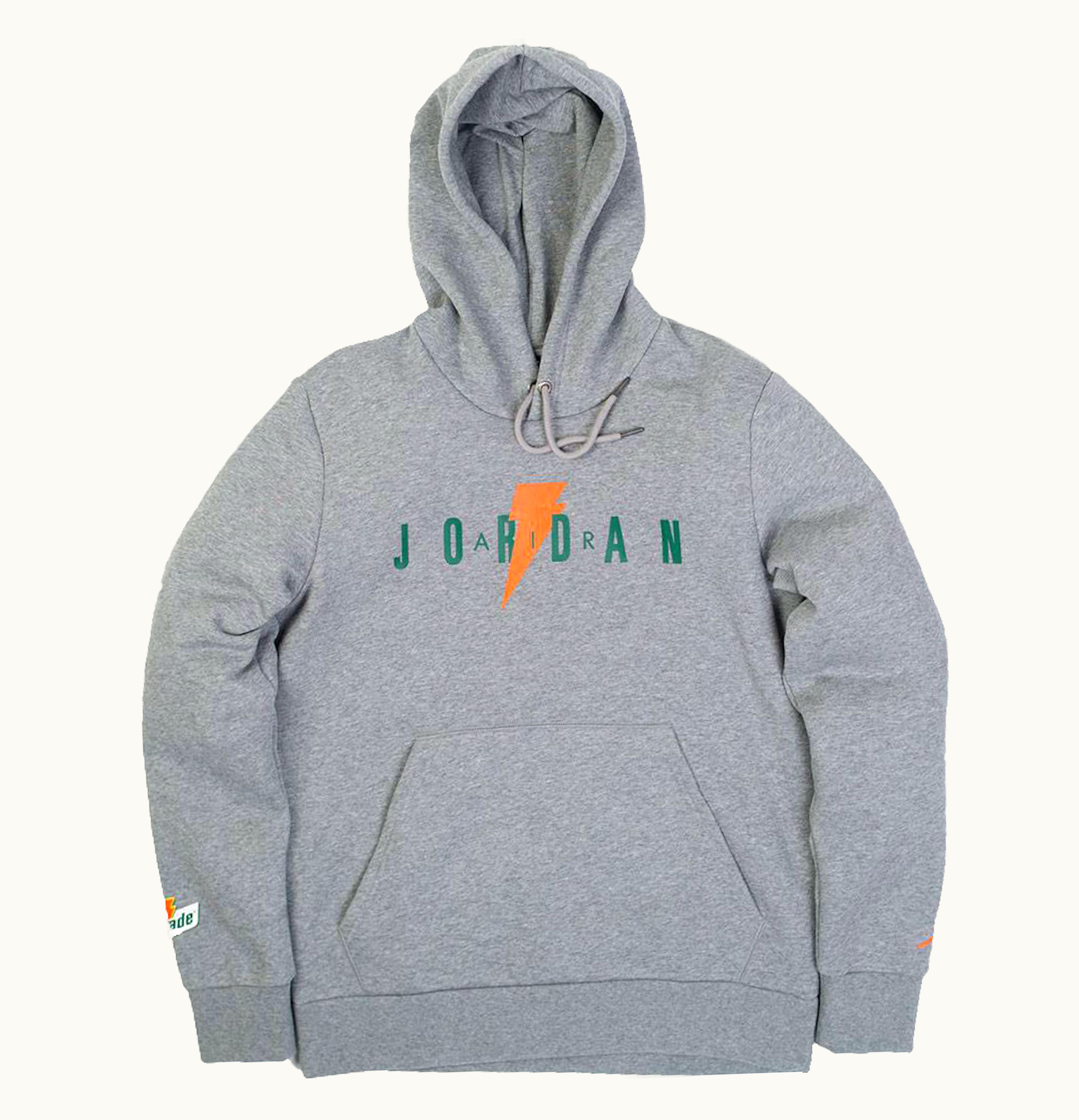 Jordan Jordan Sportswear Like Mike Fleece 3 Pullover Hoodie Grey