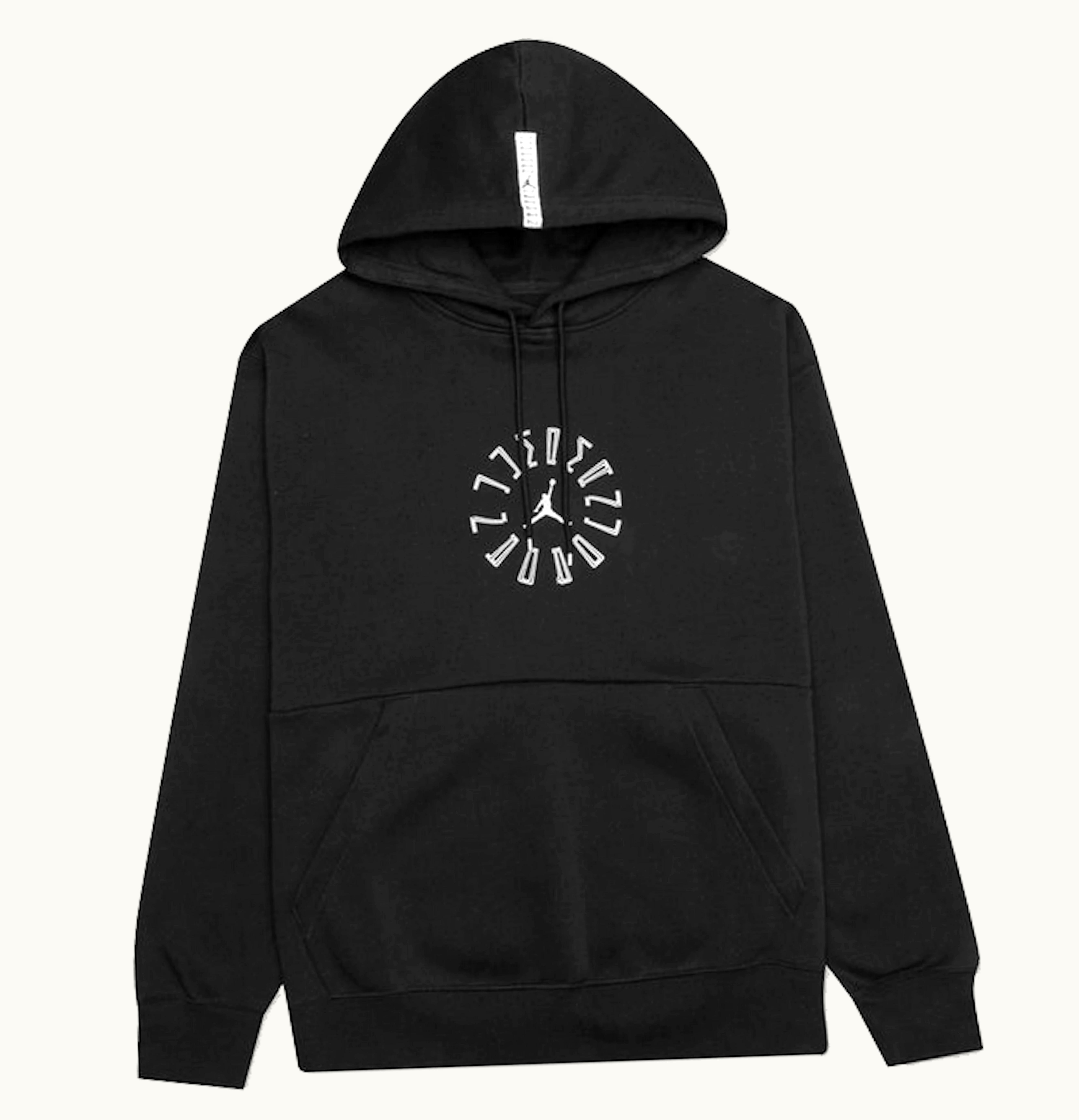 Jordan Jordan AJ11 Graphic Hoodie Black Reflective Silver