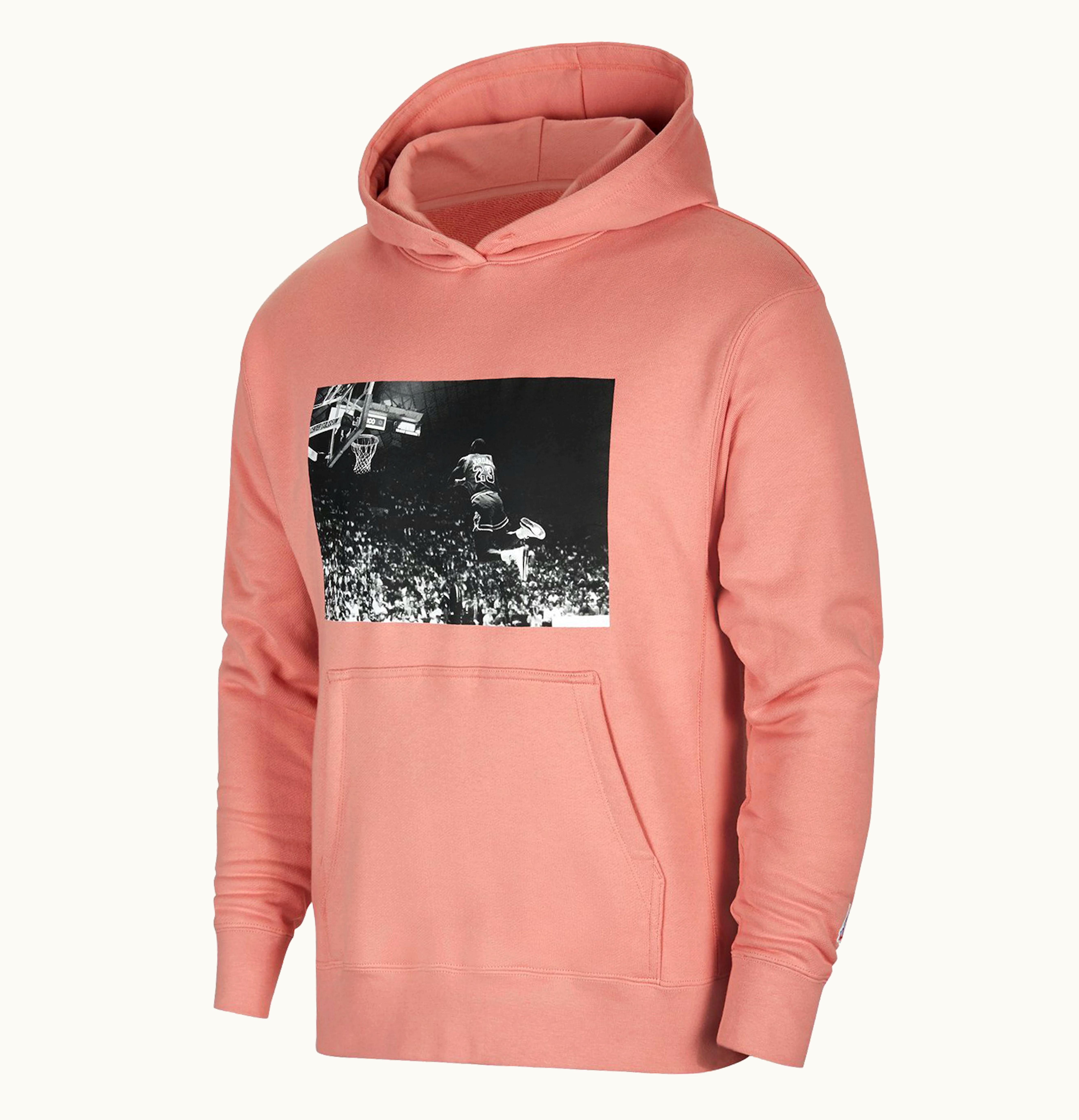 Jordan Jordan UNION FLC Image Hoodie Rust Pink