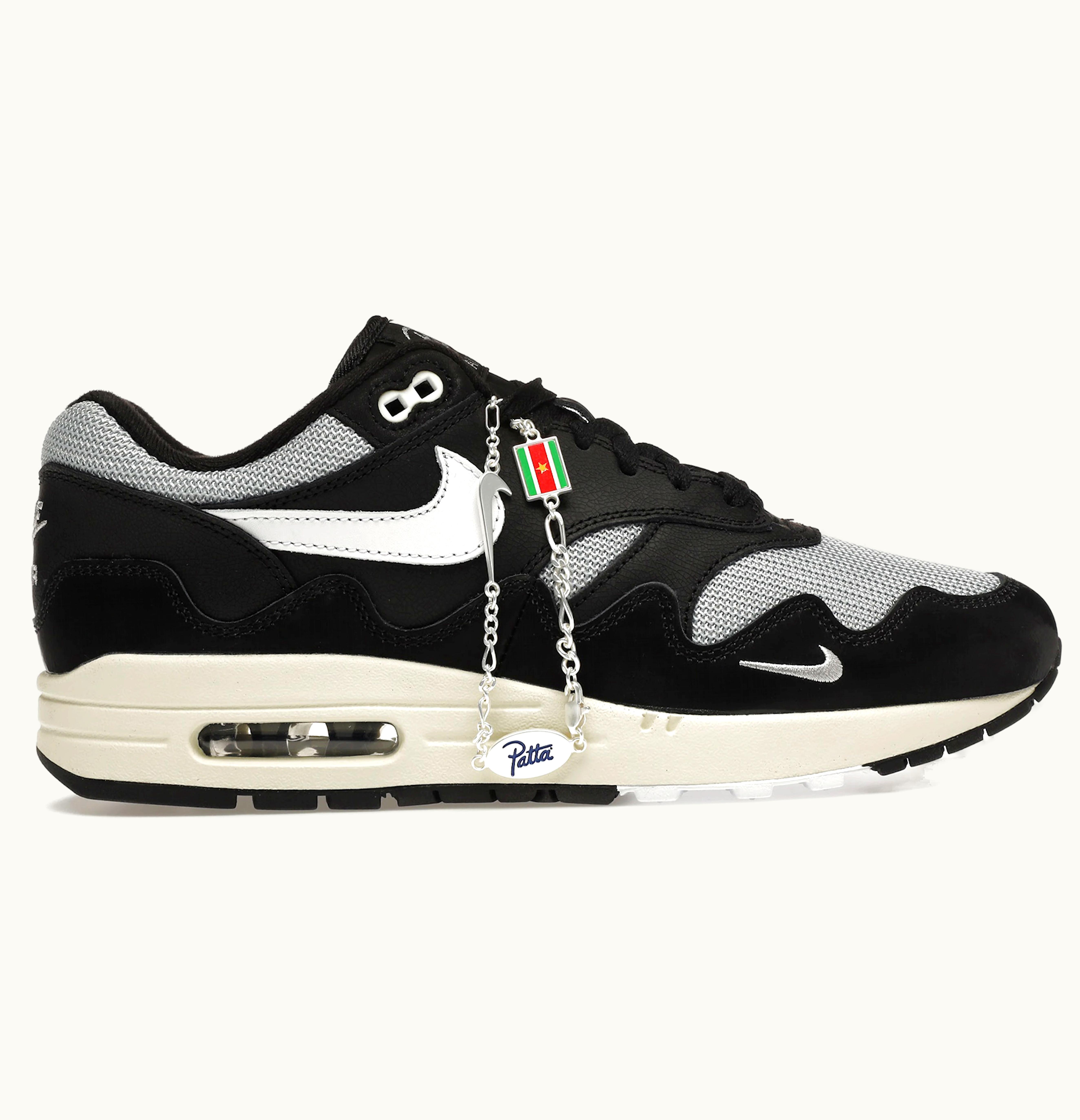 Nike Nike Air Max 1 Patta Waves Black with Bracelet