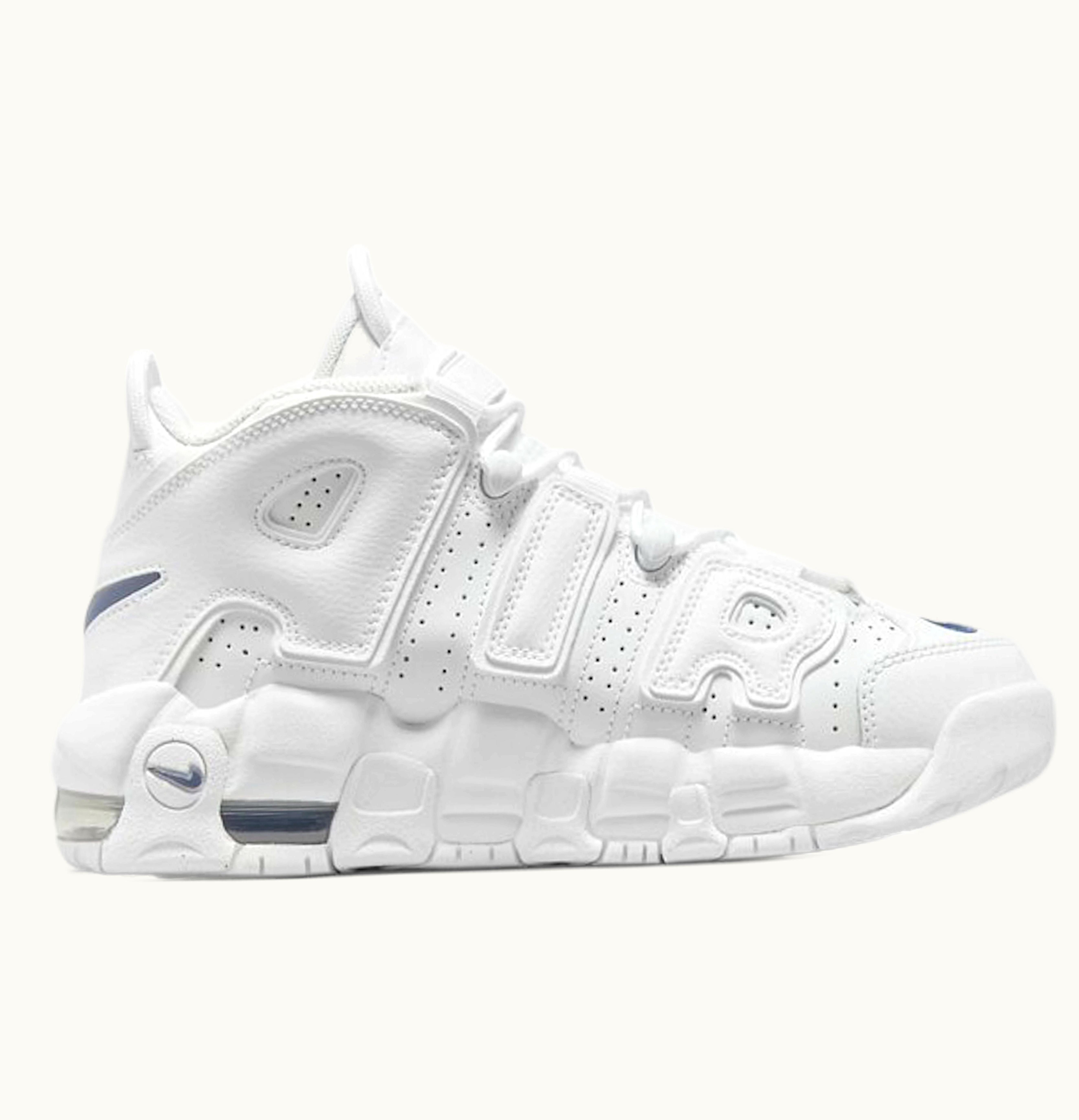 Nike Nike Air More Uptempo Triple White 2021 GS