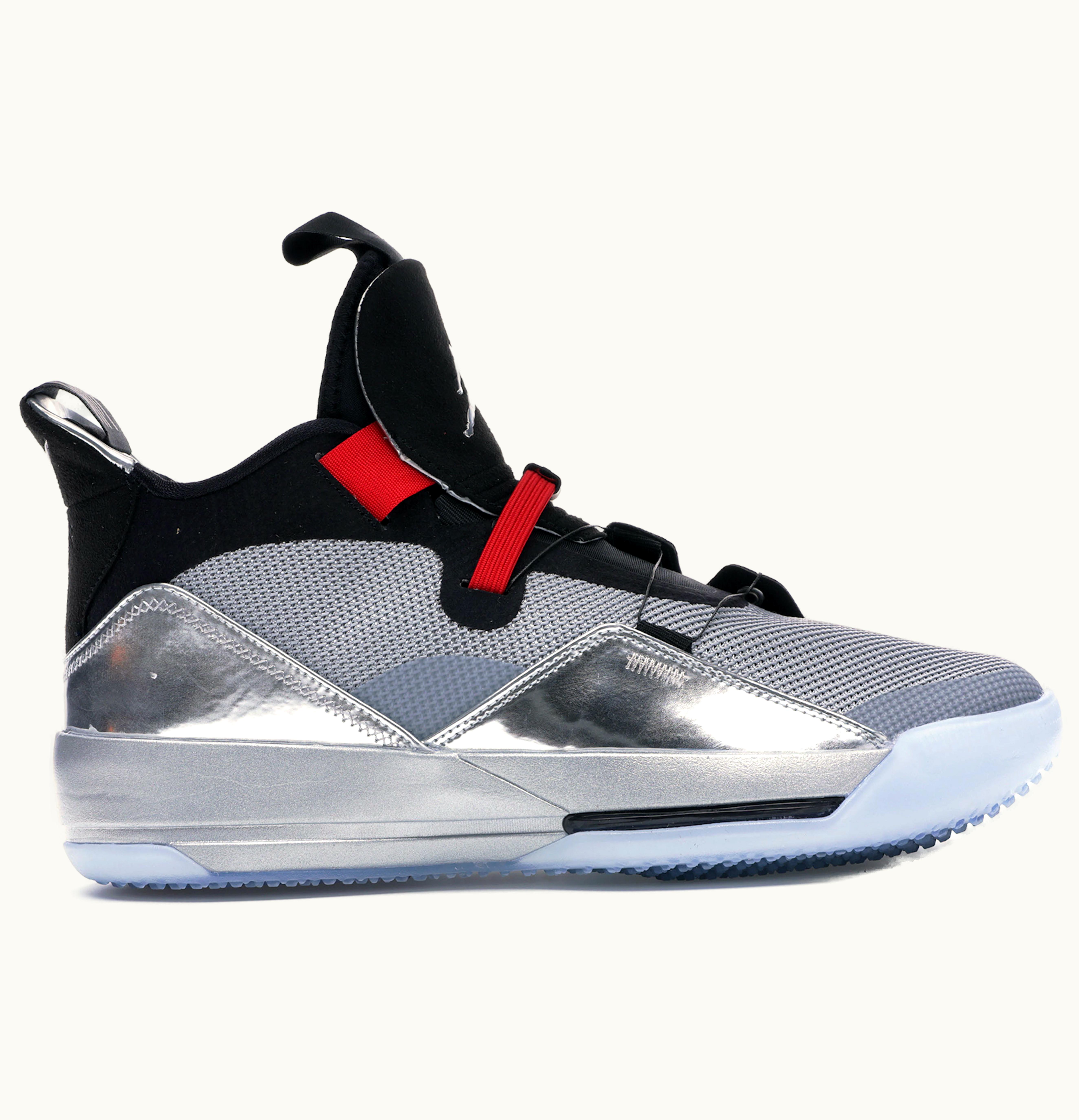 Jordan Air Jordan XXXIII Metallic Silver Black