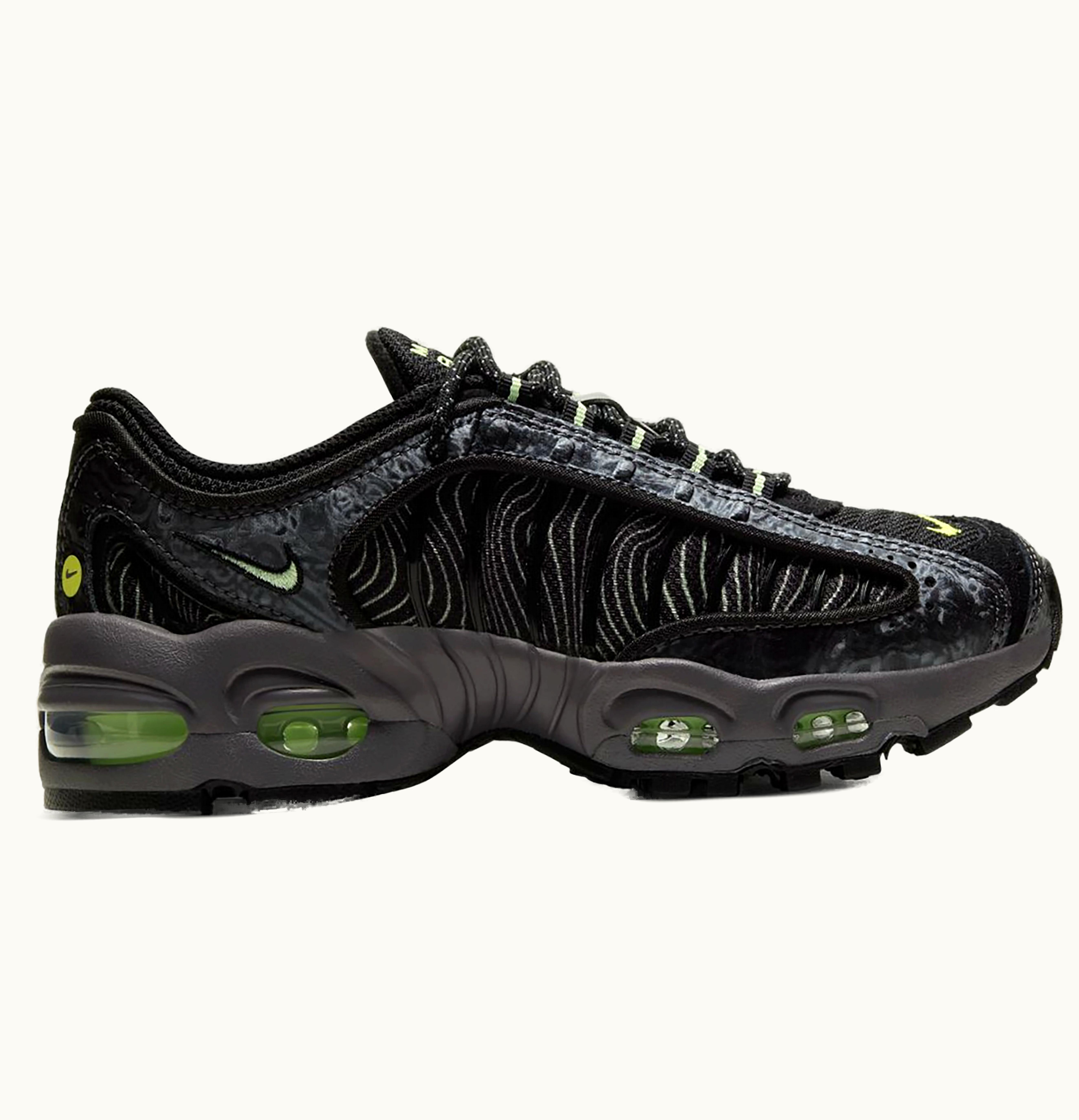 Nike Nike Air Max Tailwind 4 Gunsmoke Black Barely Volt GS