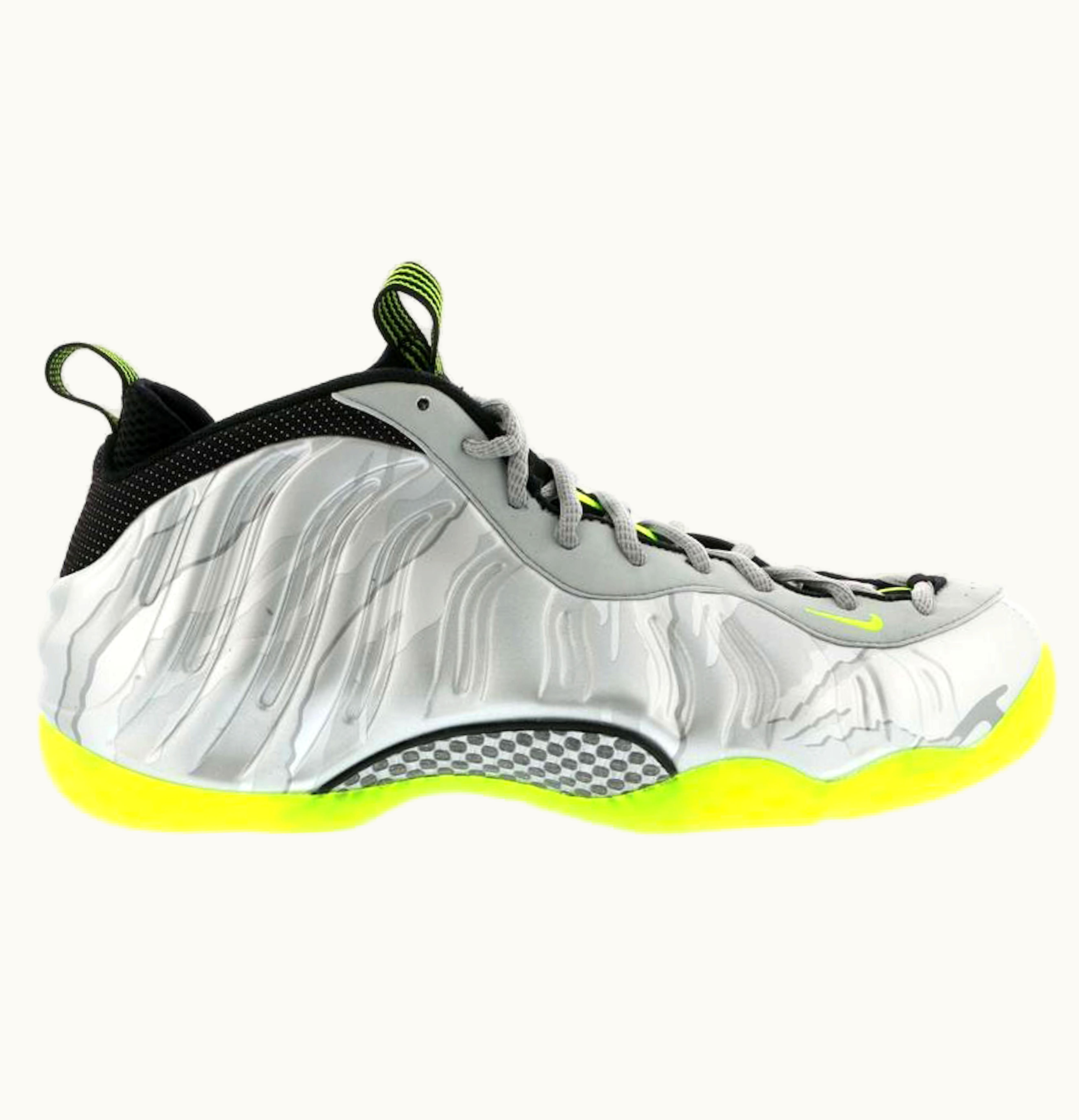 Nike Air Foamposite One Silver Volt Camo