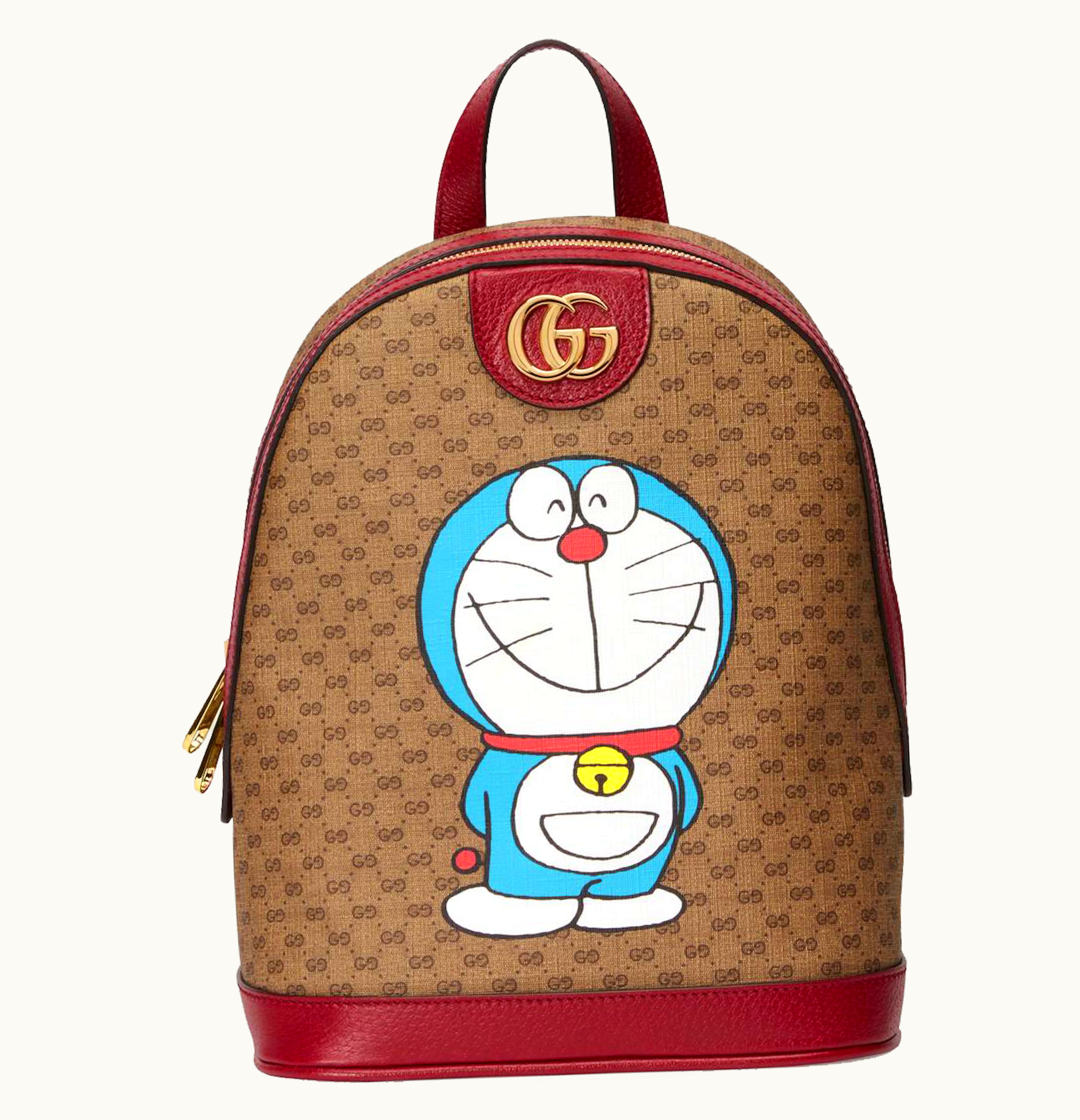 Gucci Gucci x Doraemon Backpack Small Ebony Beige