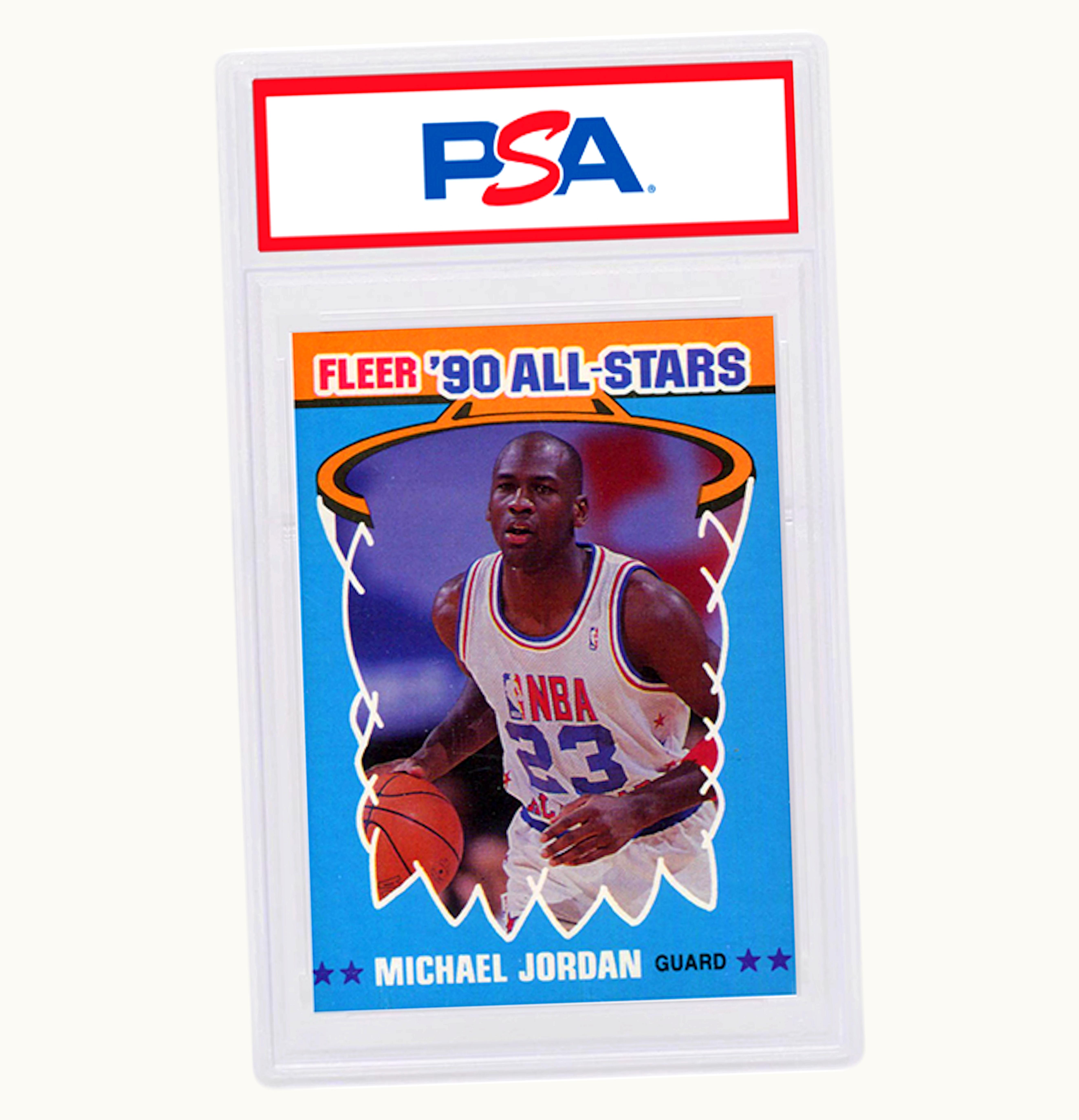 Fleer Michael Jordan 1990 Fleer All Stars 5