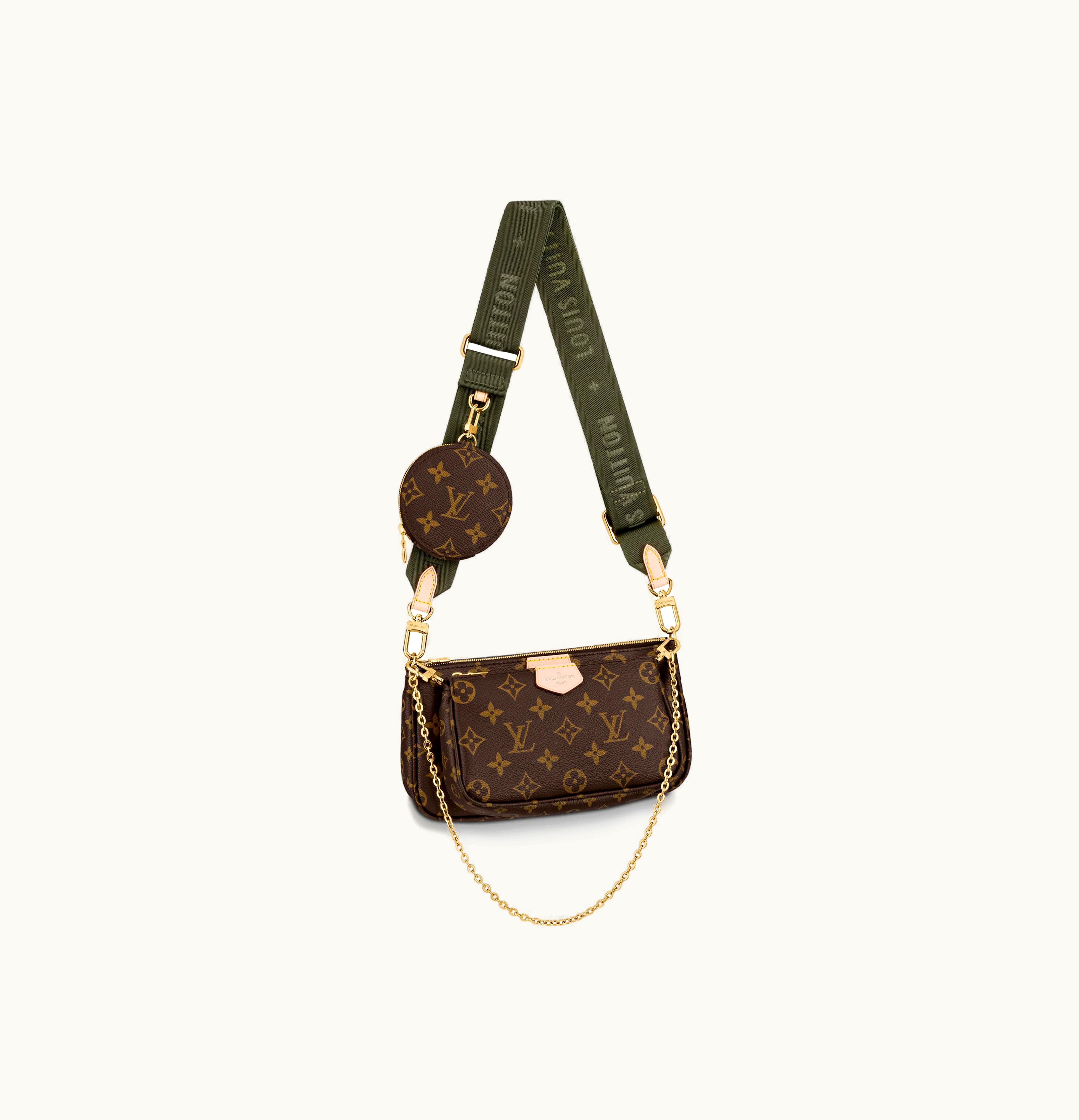 Louis Vuitton Louis Vuitton Multi Pochette Accessoires Monogram Khaki