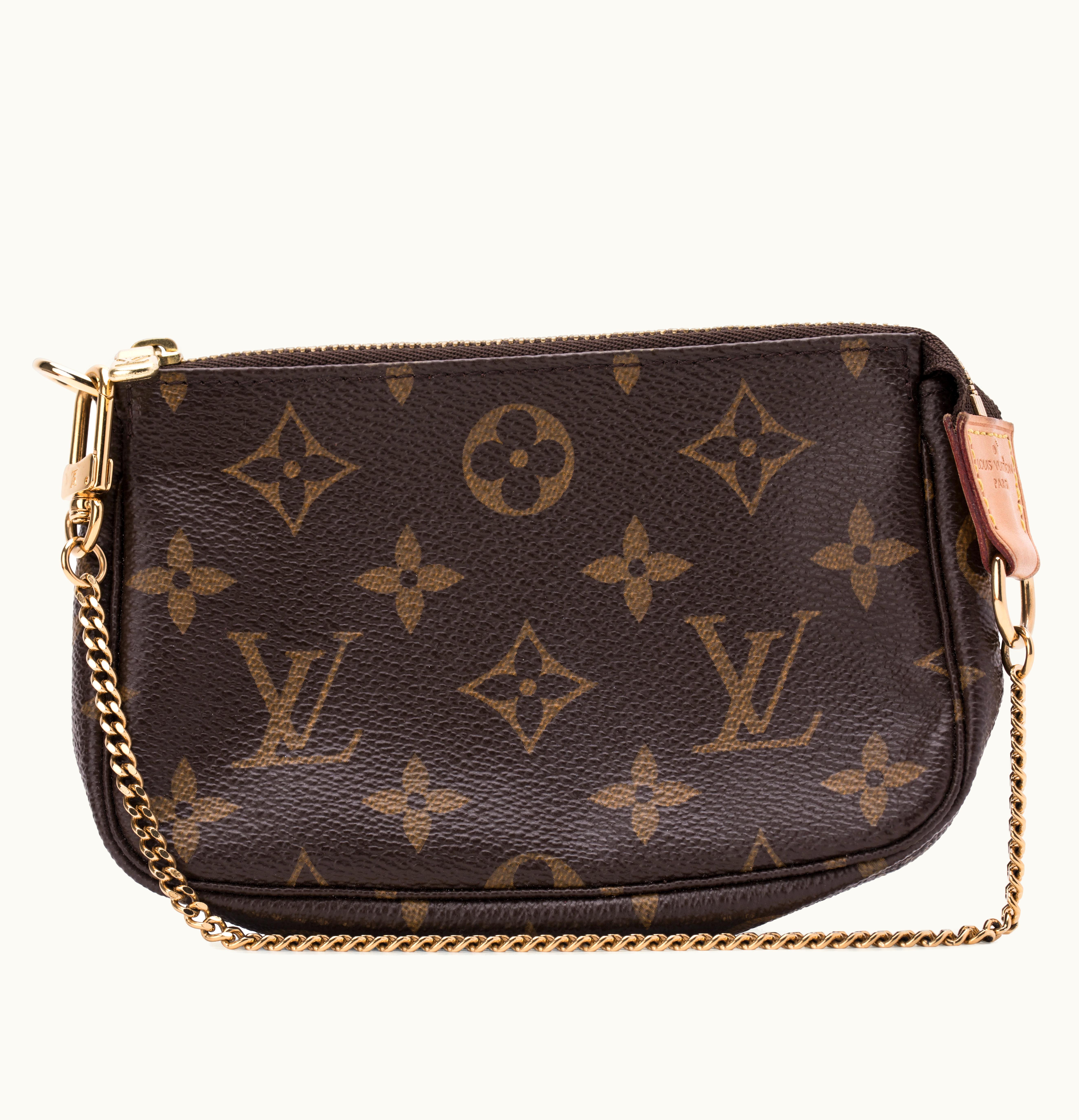 Louis Vuitton Louis Vuitton Pochette Accessoires Monogram Mini Brown