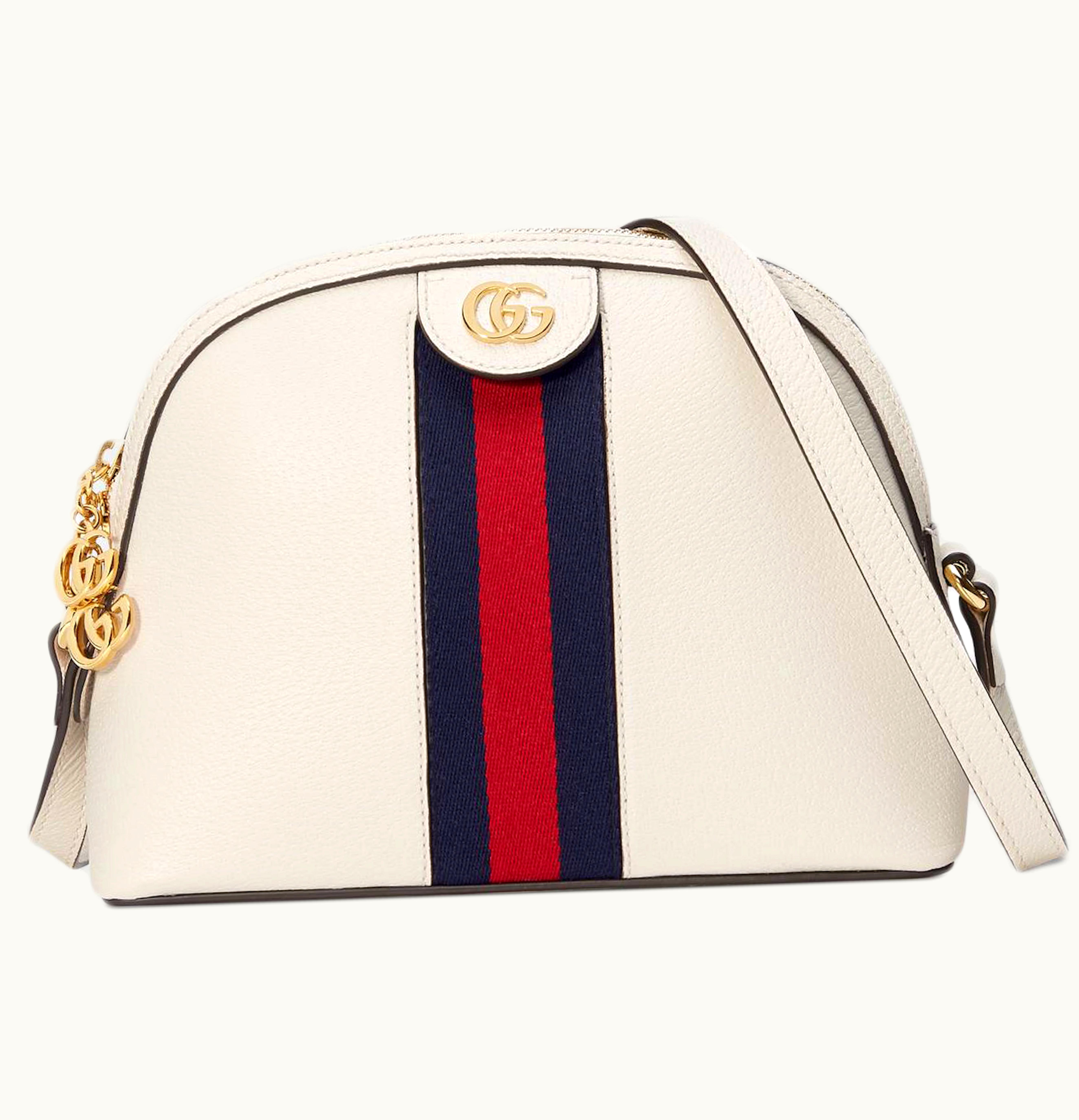 Gucci Gucci Ophidia Shoulder Bag Small White