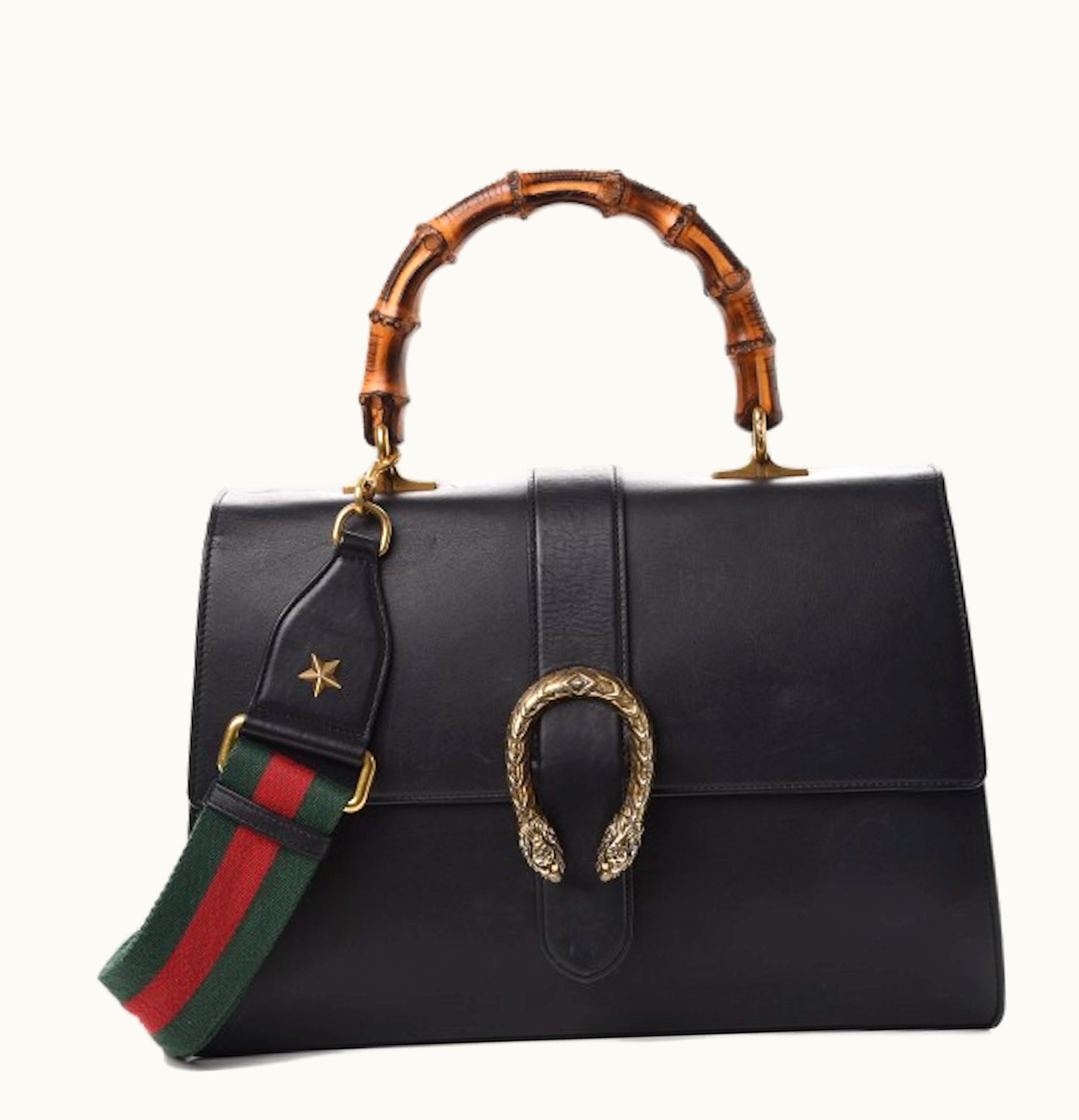 Gucci Gucci Bamboo Dionysus Large Black