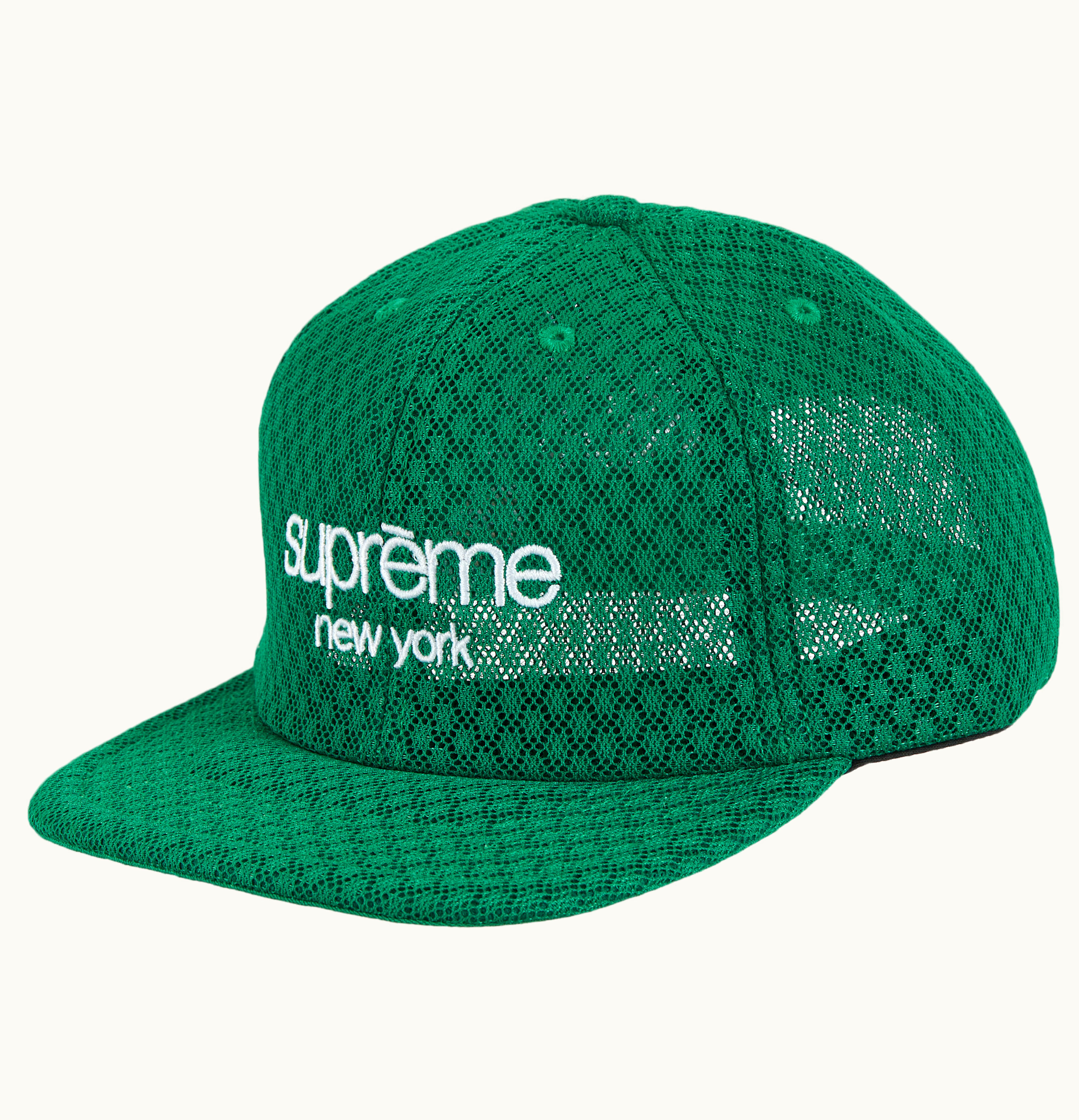 Supreme Supreme Classic Logo Air Mesh 6 Panel Green