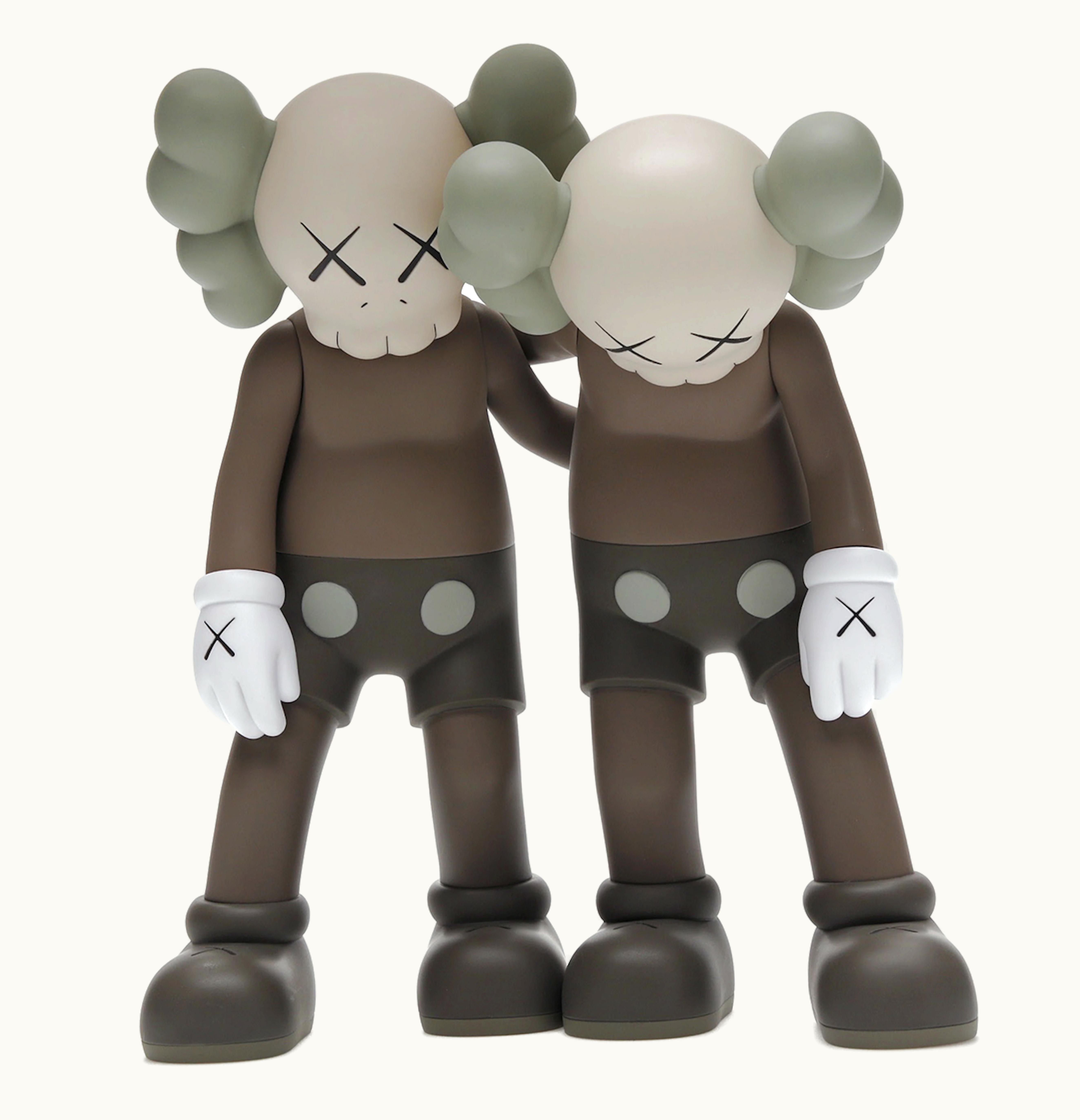 KAWS Kaws Along The Way Vinyl Figure Brown