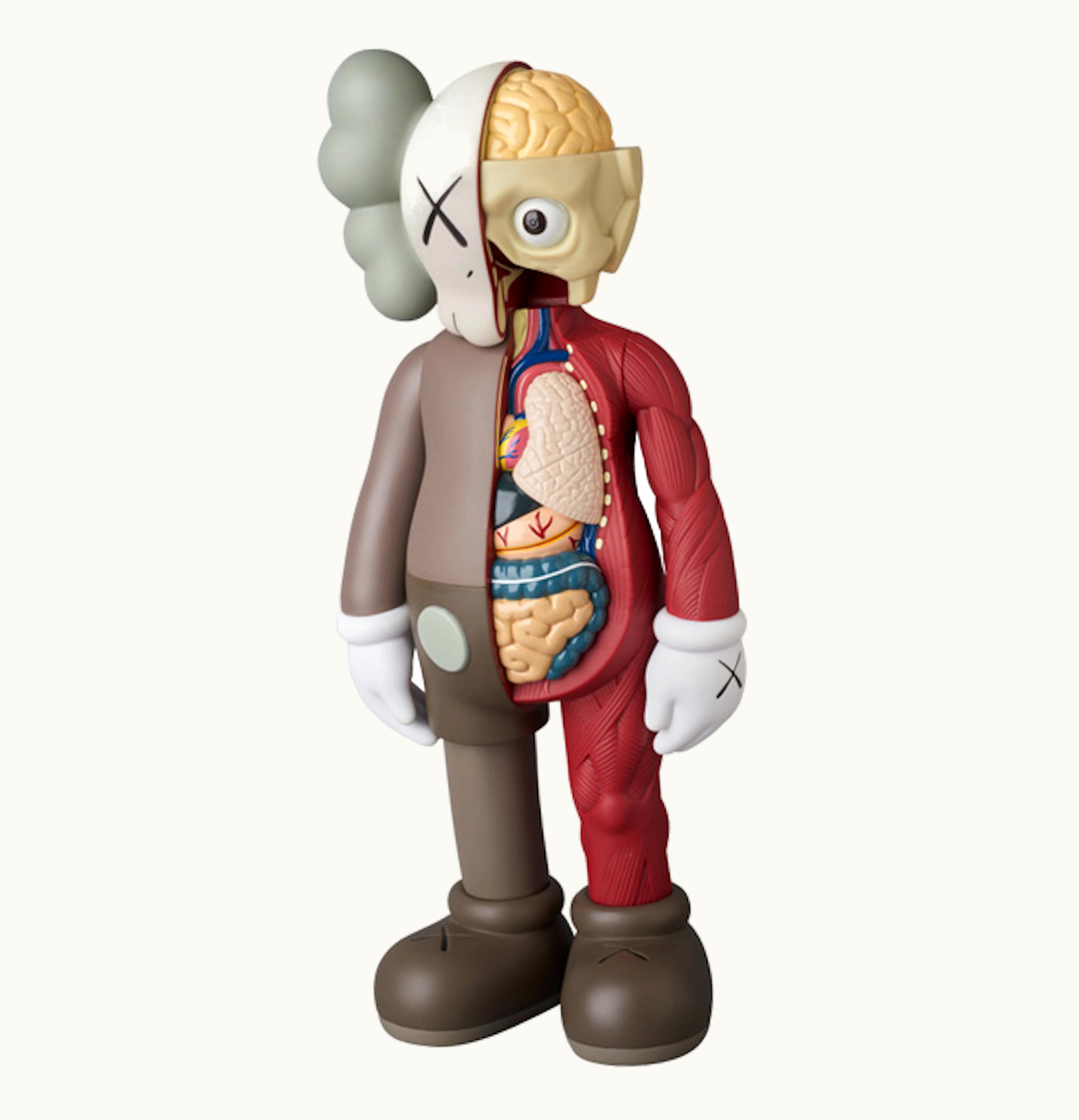 KAWS Kaws Companion Flayed Open Edition Vinyl Brown
