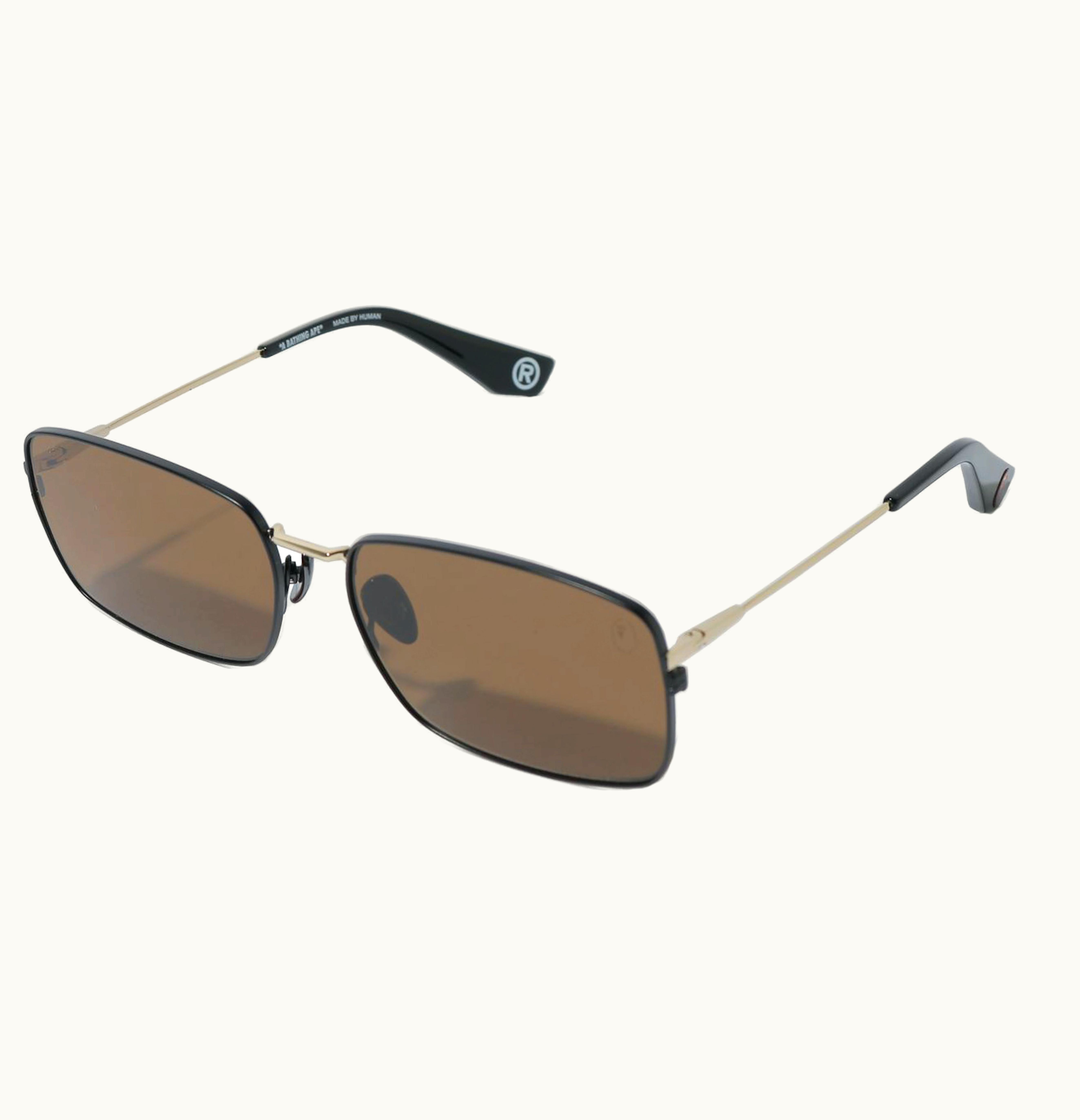 BAPE BAPE 7 Sunglasses Brown
