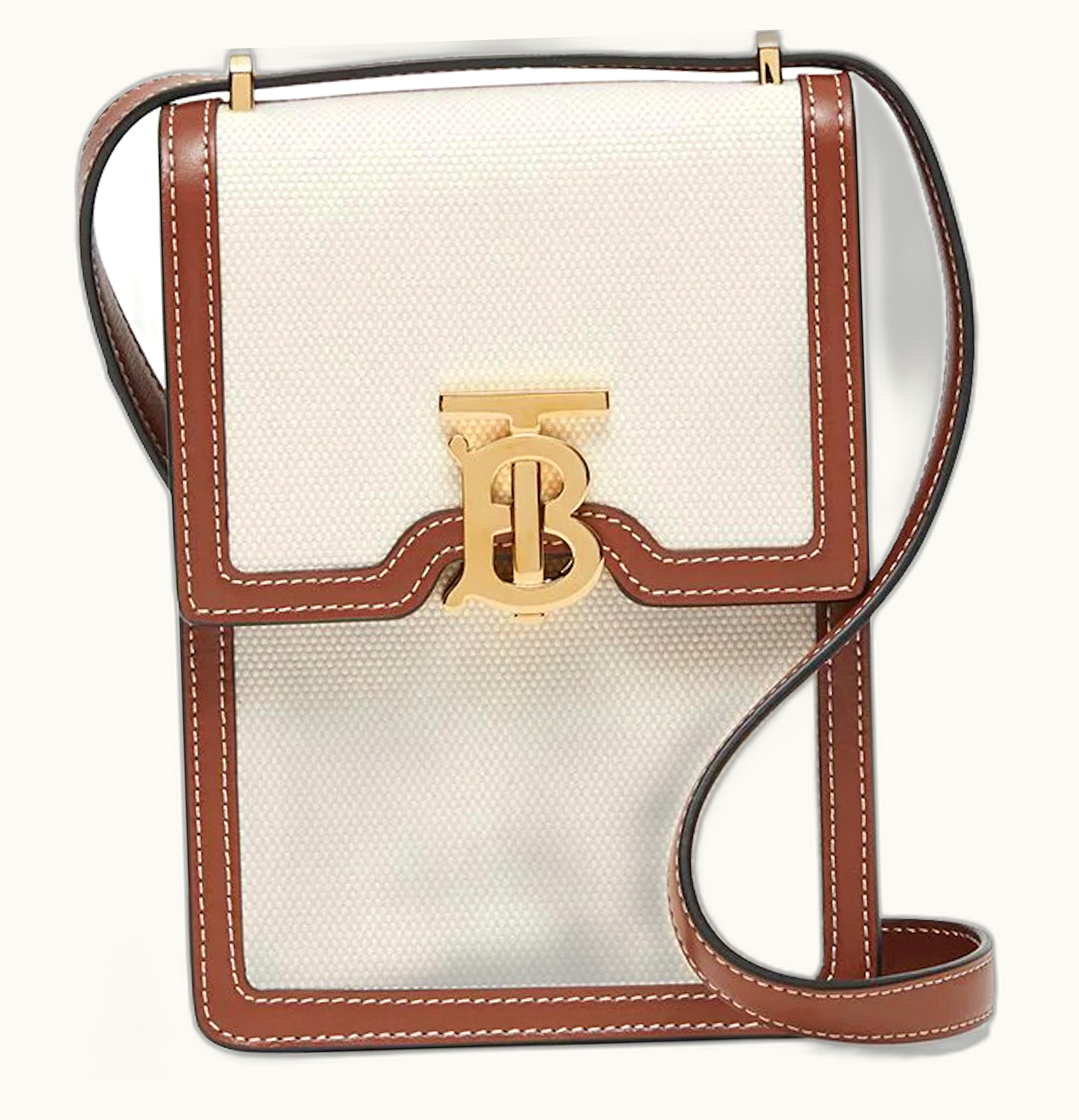 Burberry Burberry Robin Mini Bag White Tan