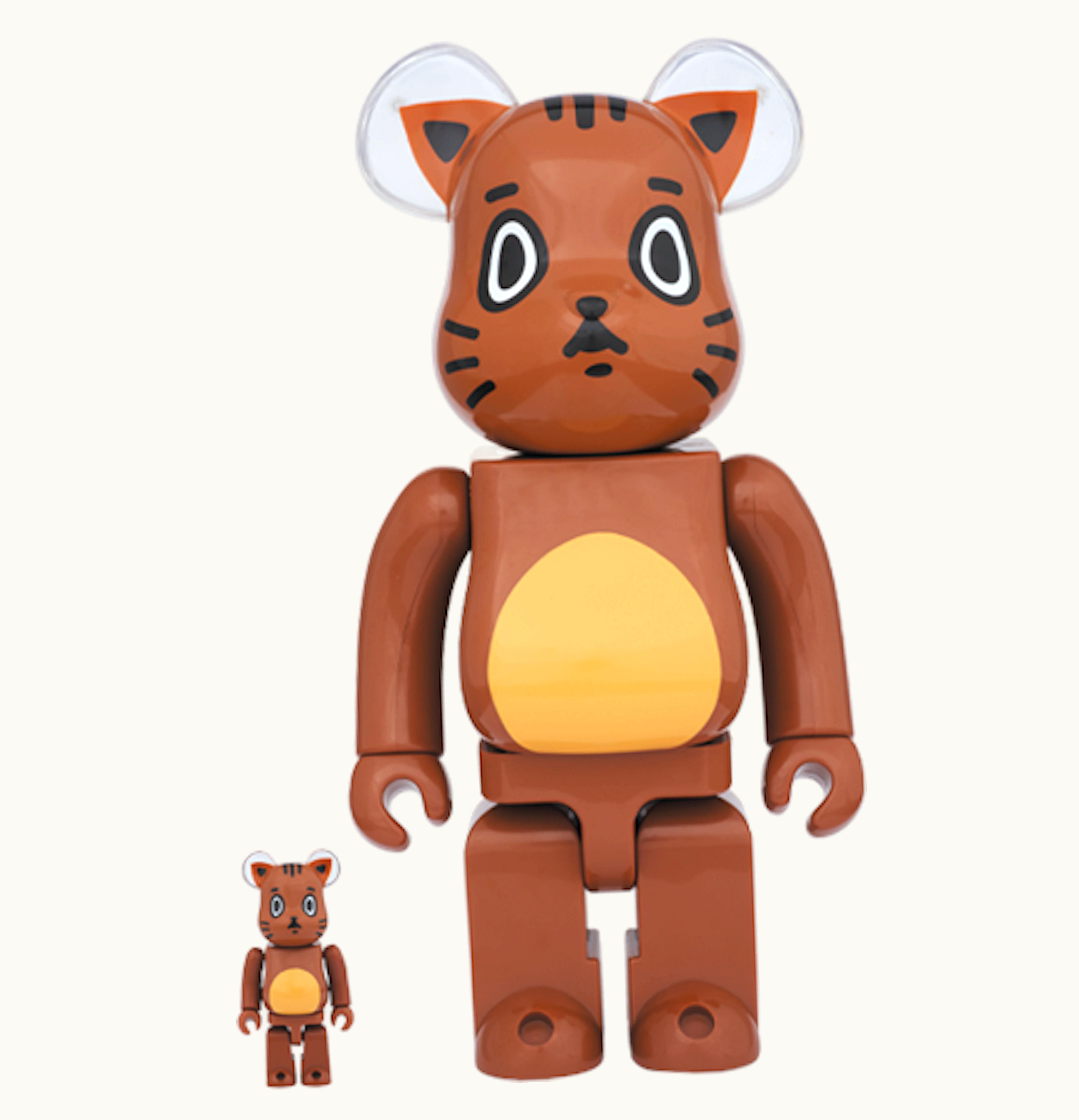 Bearbrick Bearbrick Zodiac Cat 100 400 Set Brown