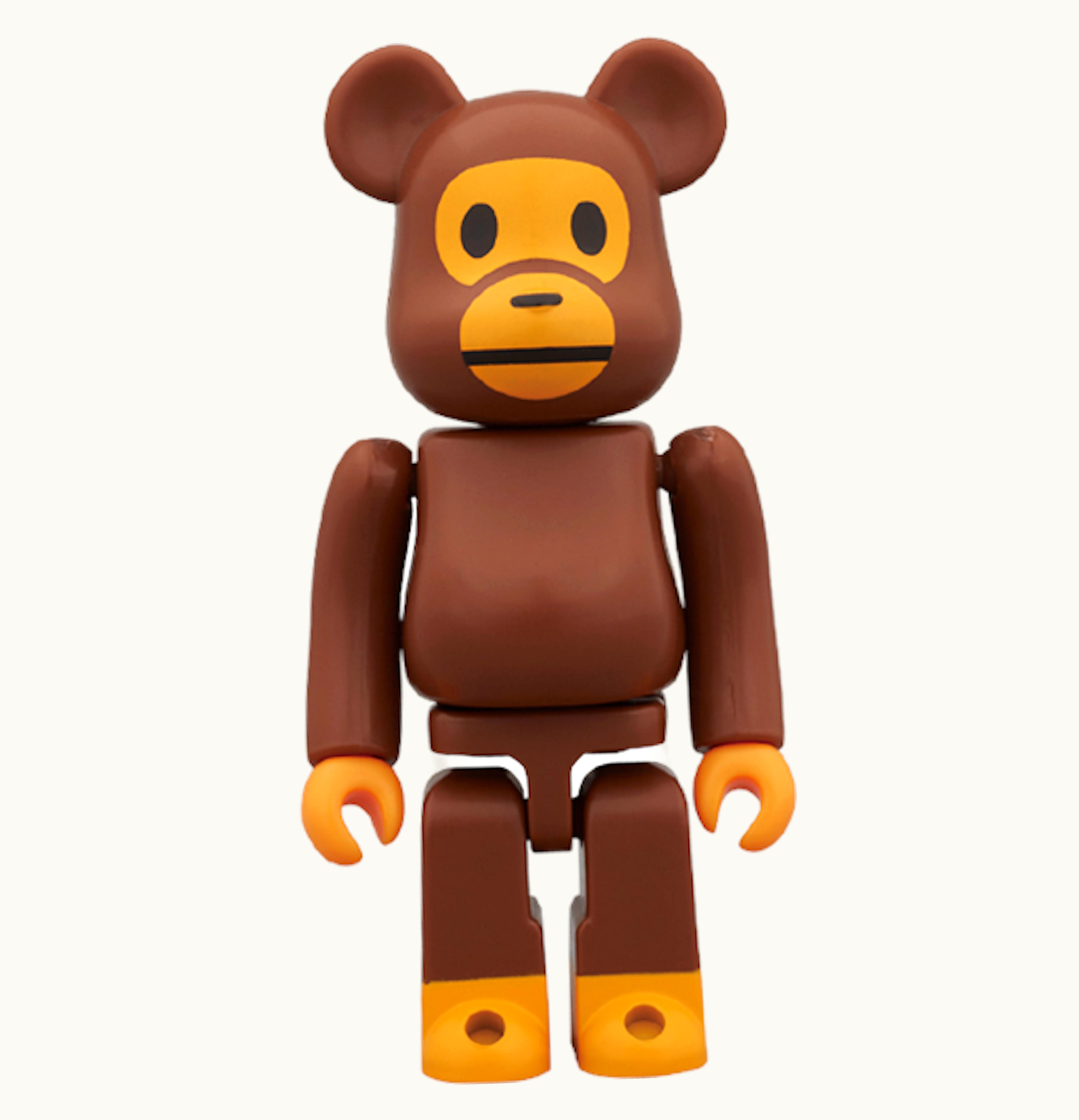 Bearbrick Bearbrick x BAPE Baby Milo 100 Brown