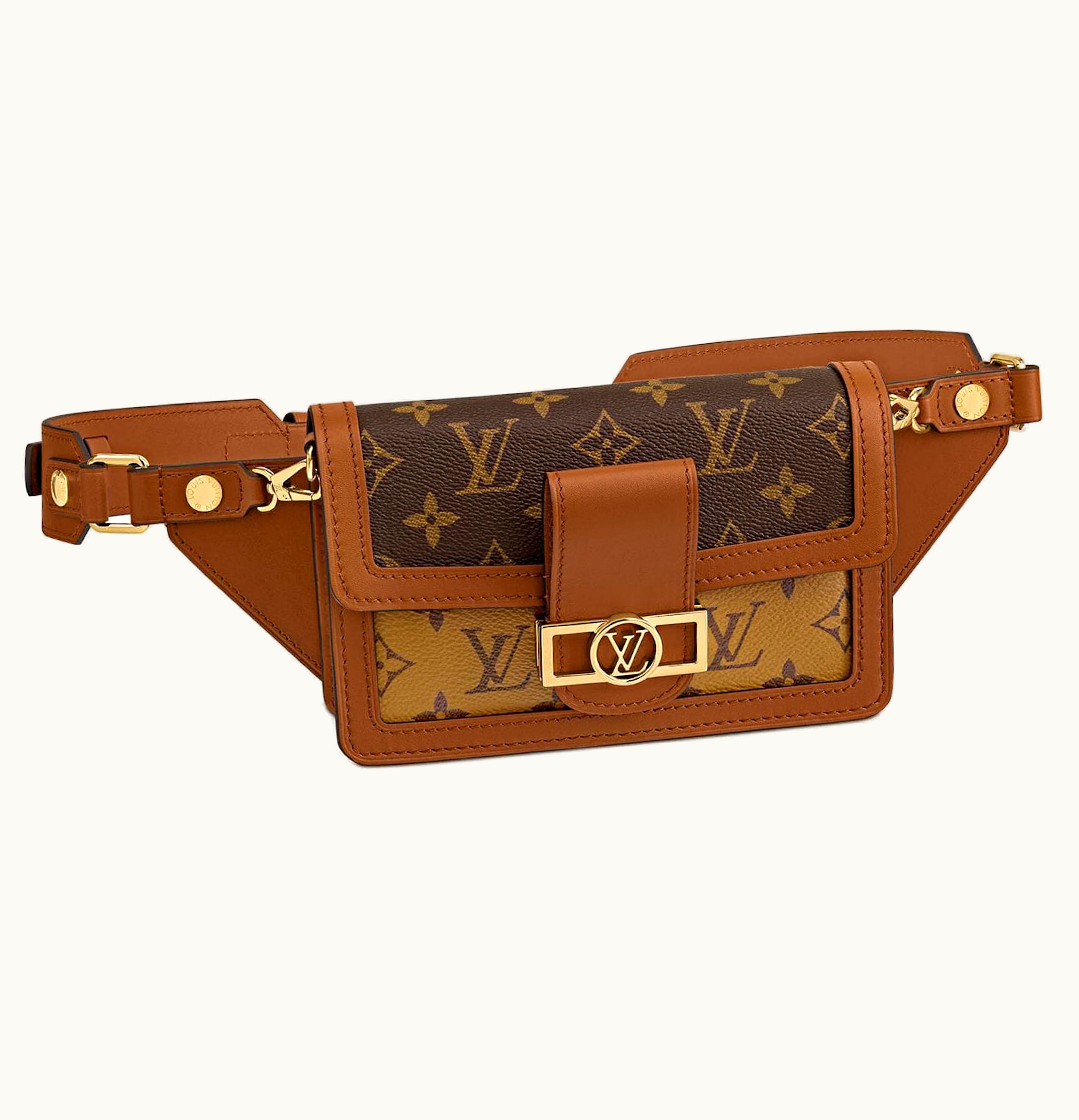 Louis Vuitton Louis Vuitton Bumbag Dauphine Monogram Brown