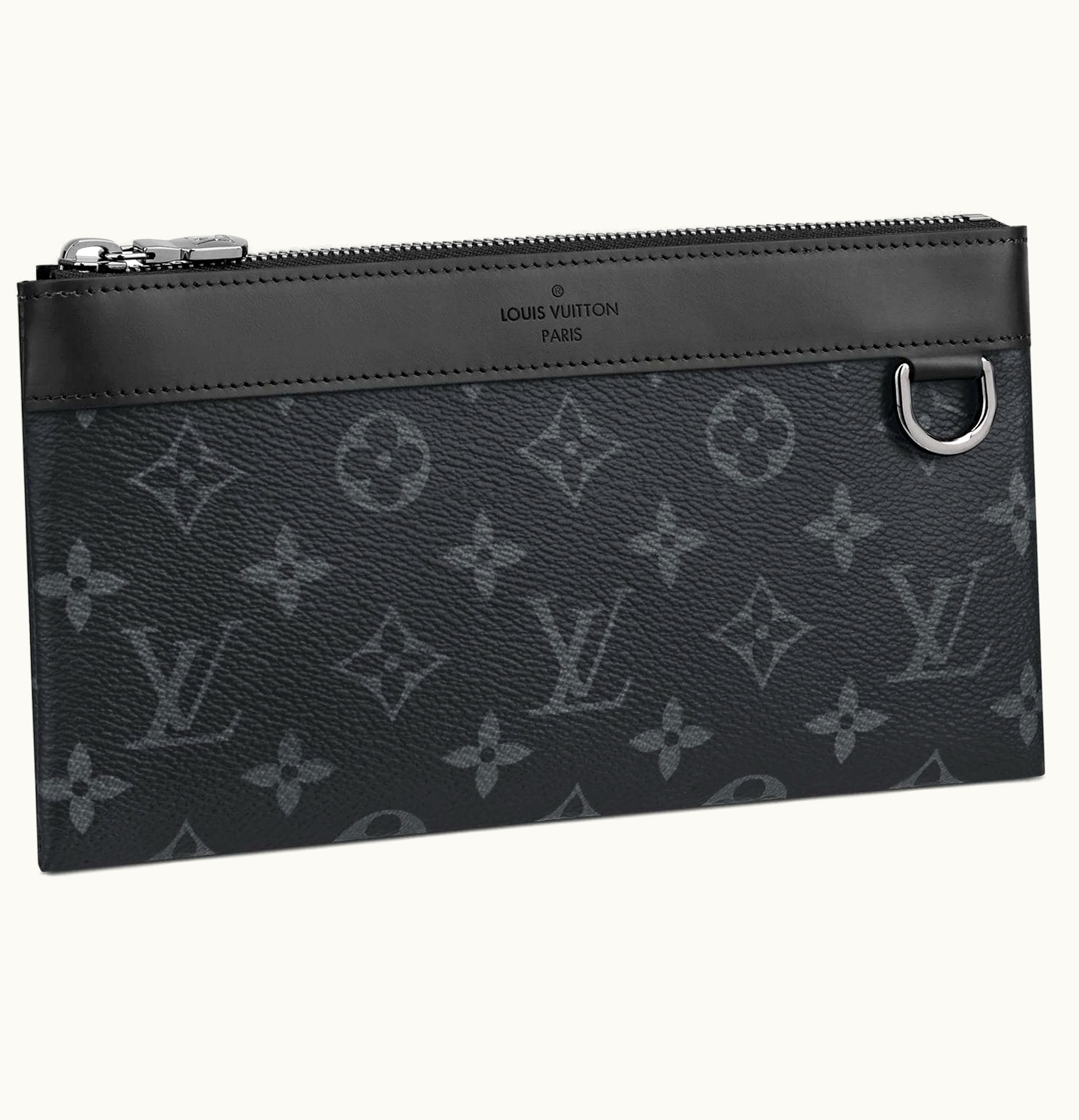 Louis Vuitton Louis Vuitton Discovery Pochette Monogram Eclipse PM Black