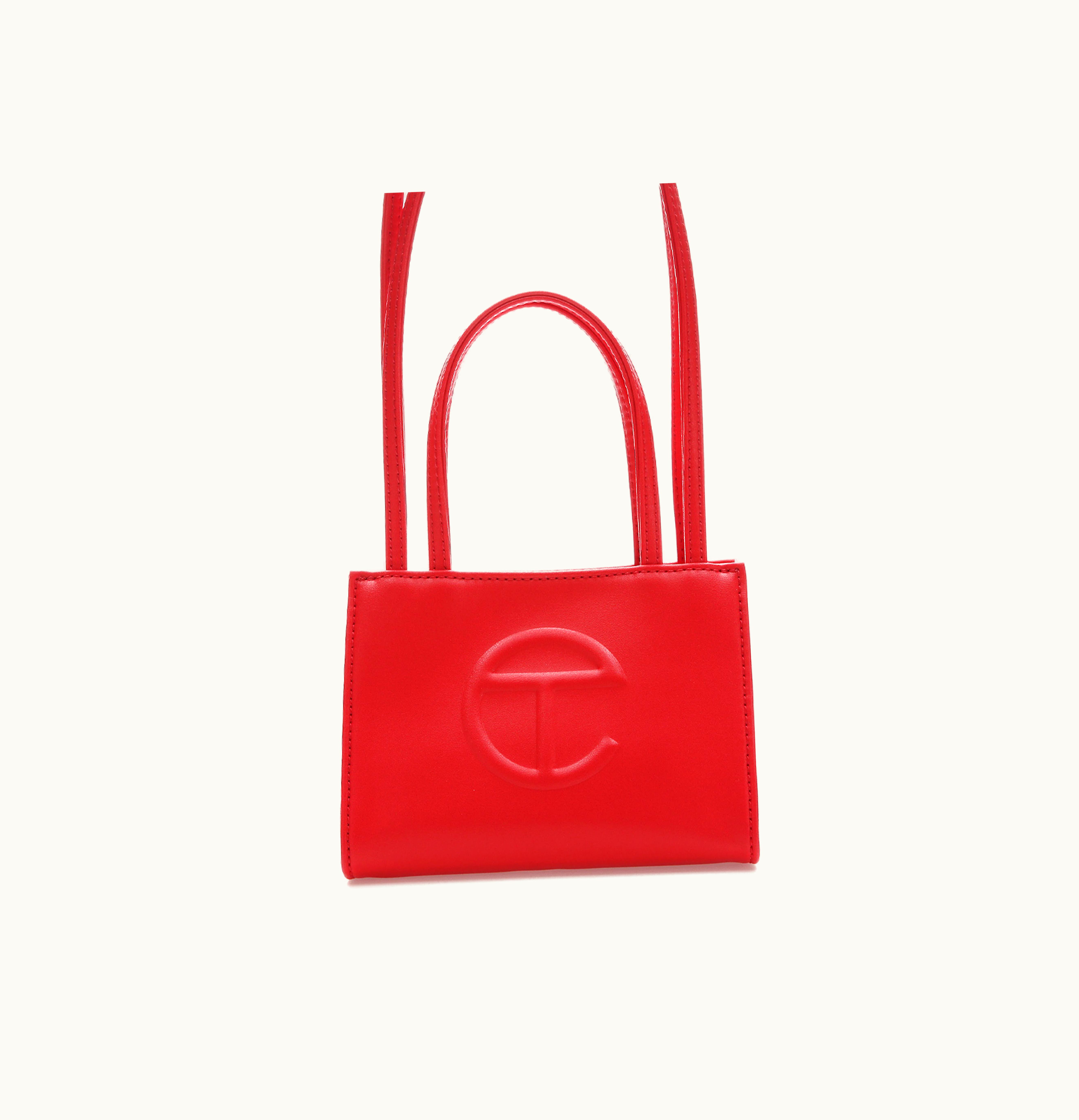Telfar Telfar Shopping Bag Small Red