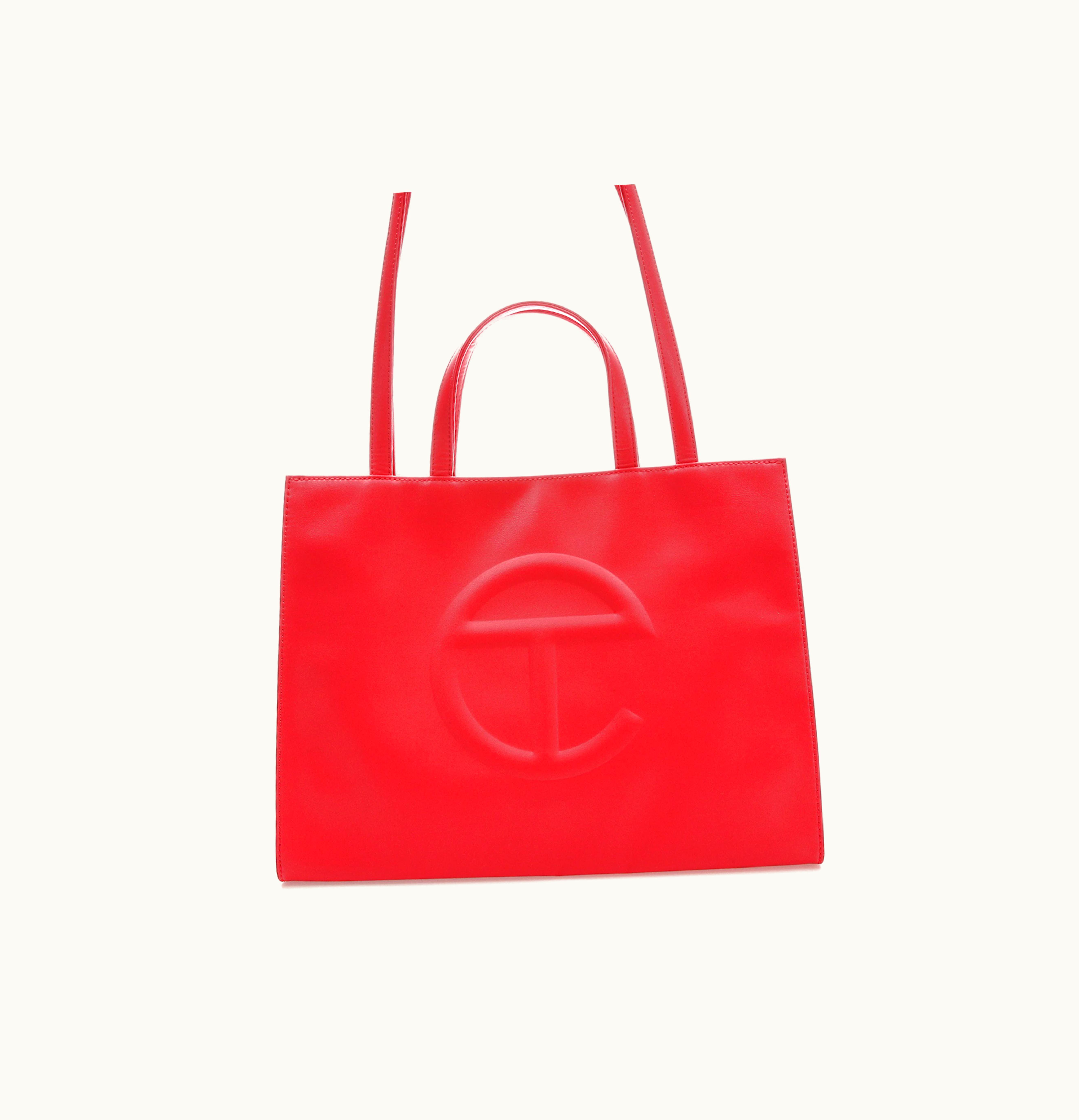 Telfar Telfar Shopping Bag Medium Red