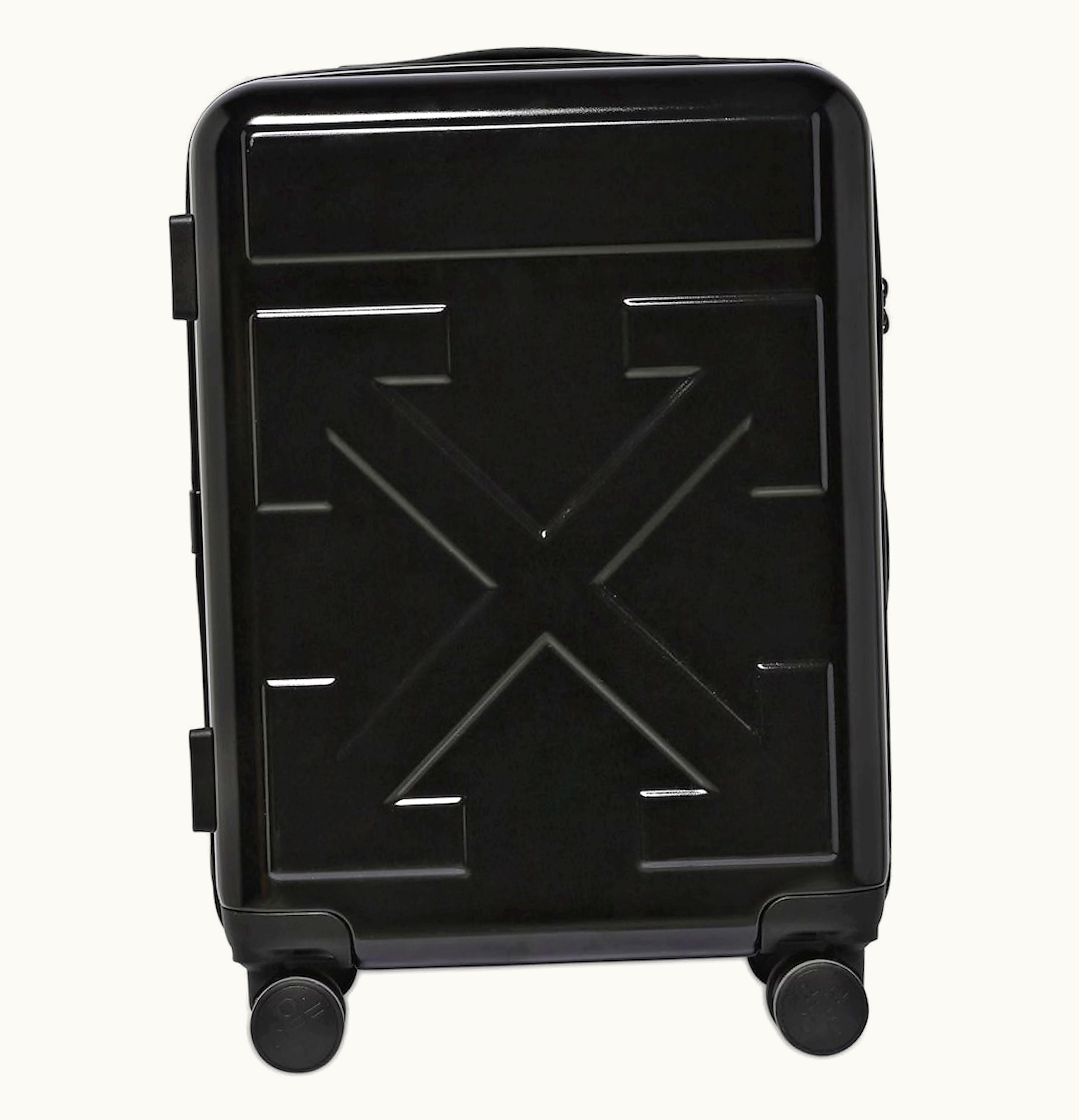 OFF-WHITE OFF WHITE Quote Luggage For TRAVEL Black