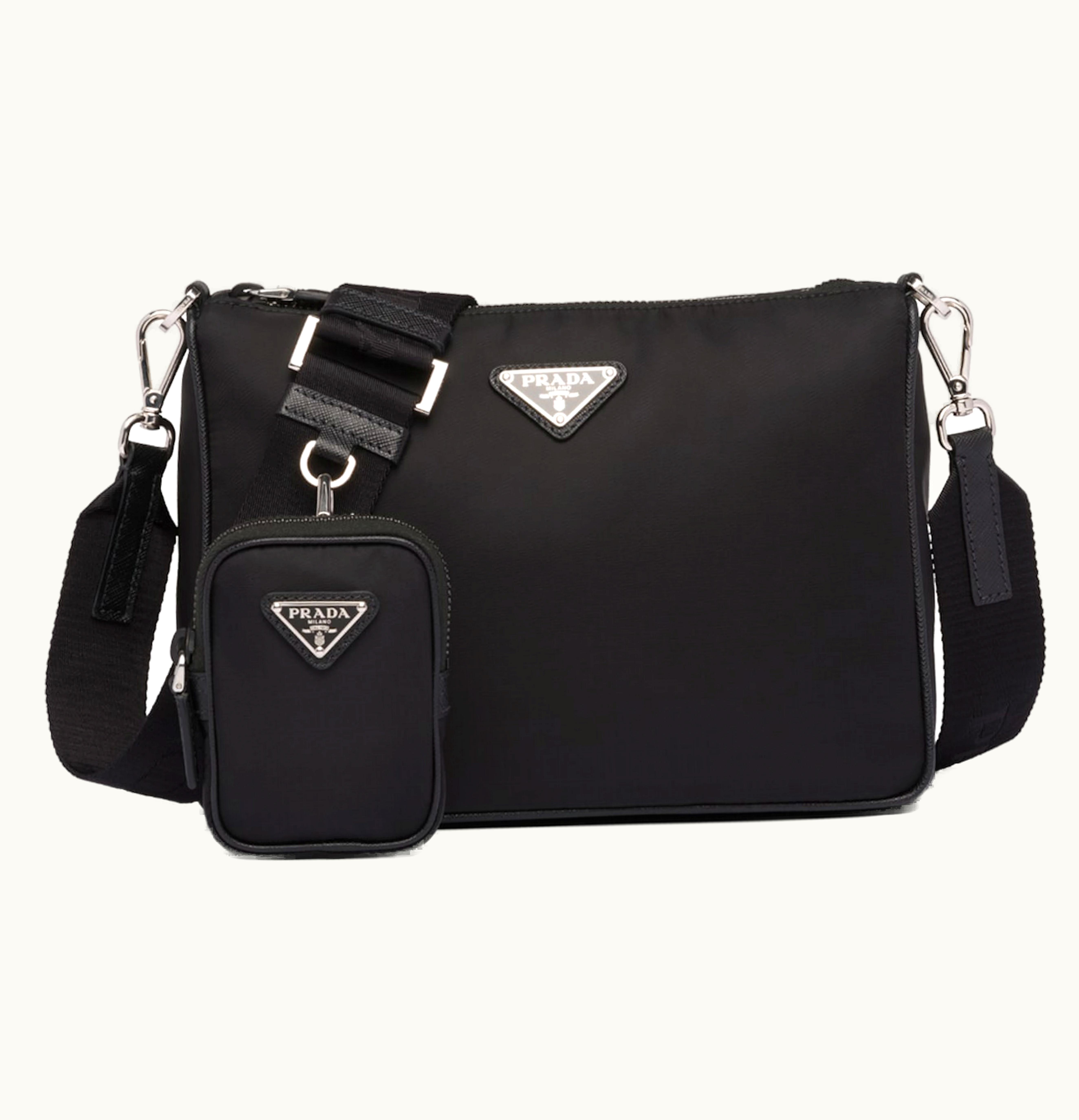 Prada Prada Crossbody Bag Nylon Black