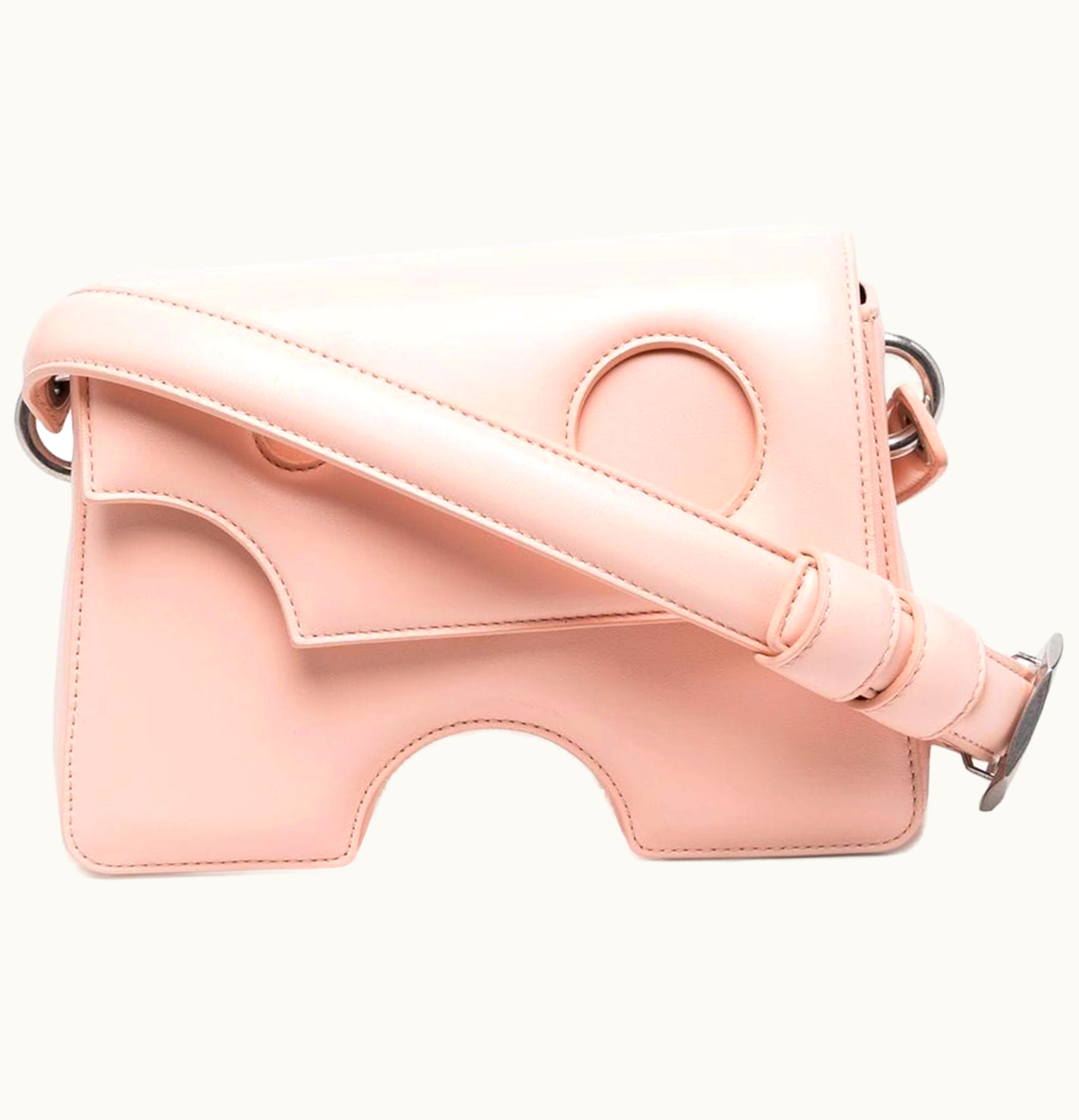 OFF-WHITE OFF WHITE Burrow 22 Shoulder Bag Light Pink