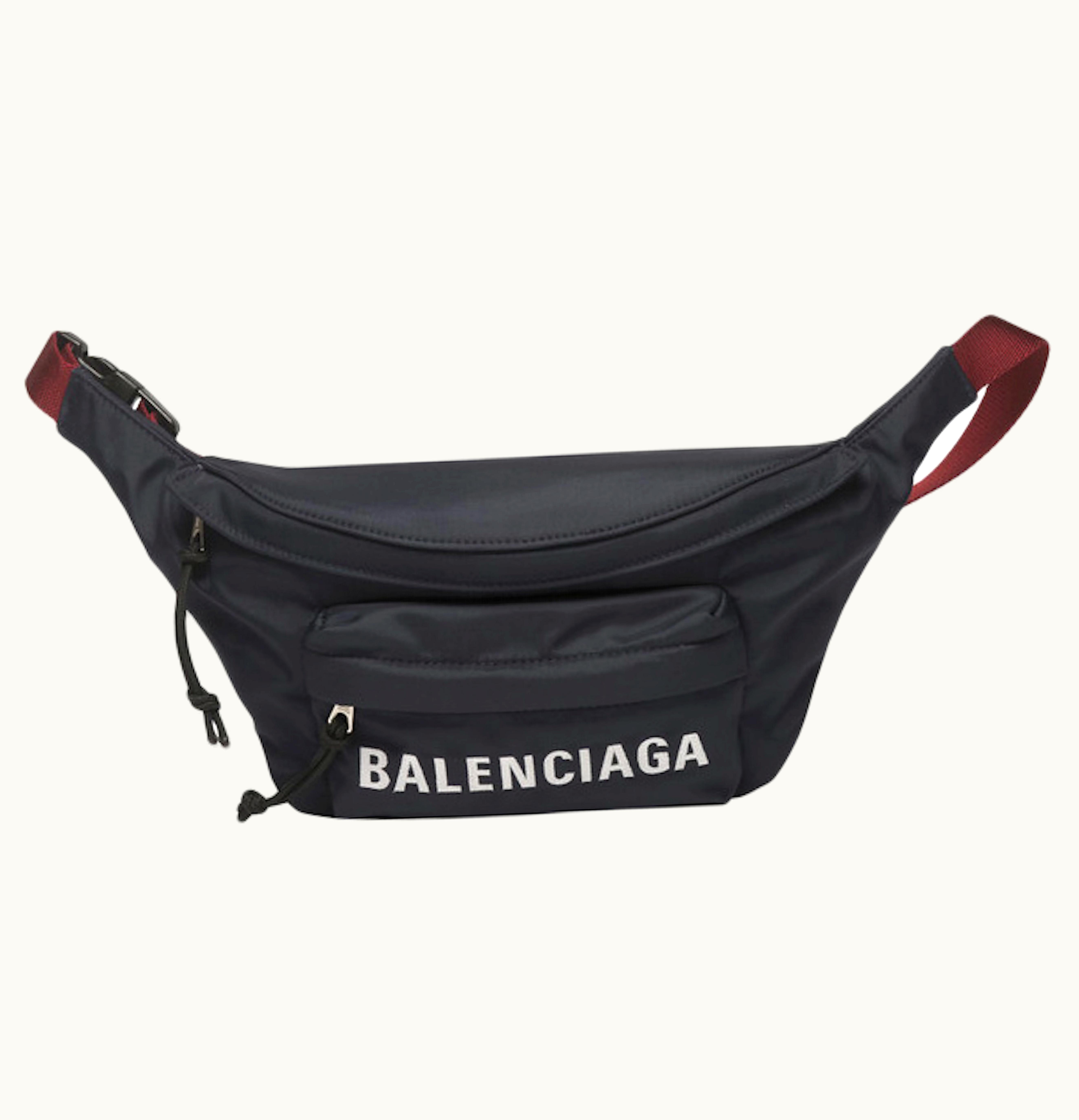Balenciaga Balenciaga Wheel Belt Pack Navy Red