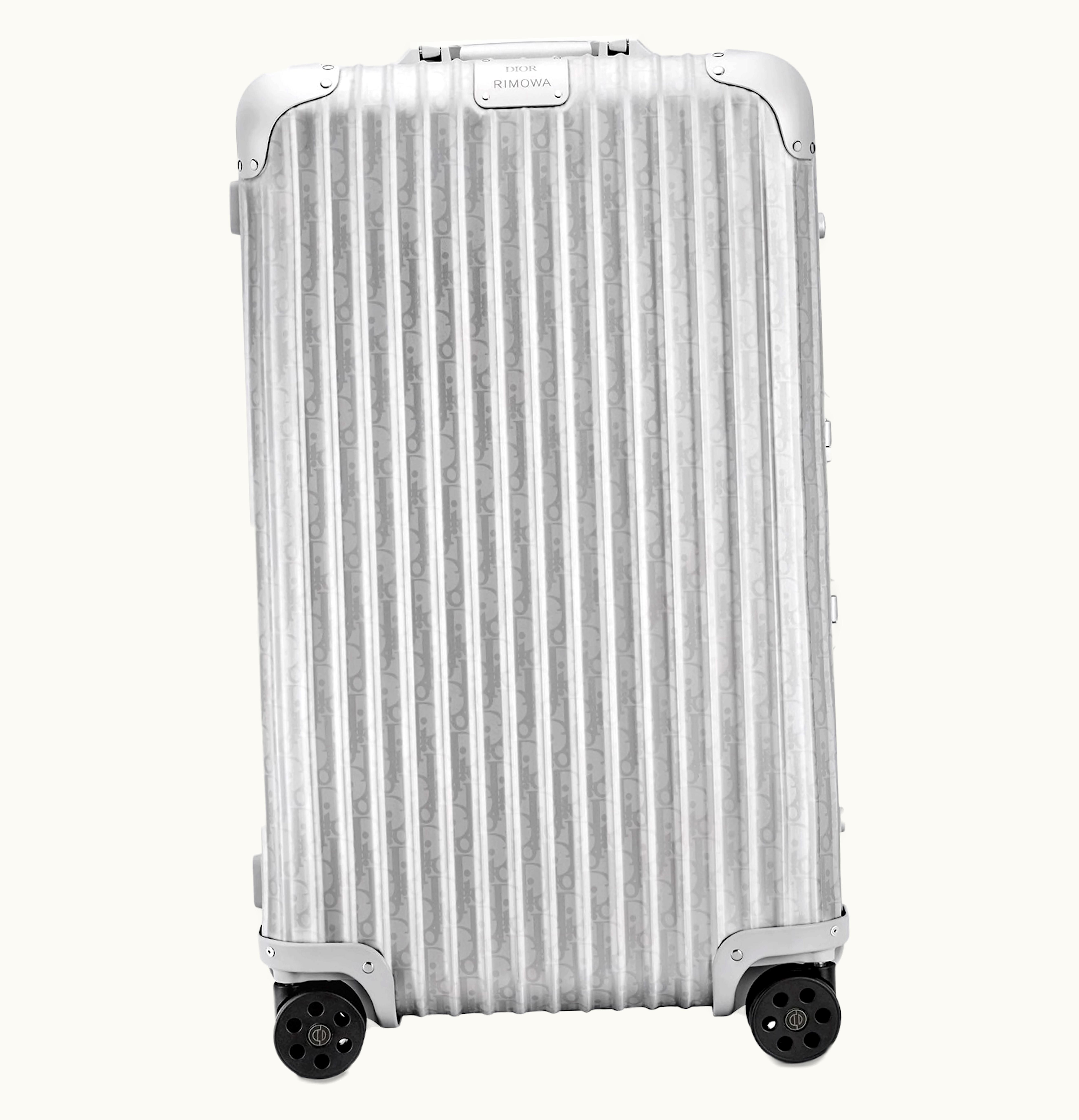 Dior Dior x RIMOWA Trunk Aluminium Dior Oblique Silver
