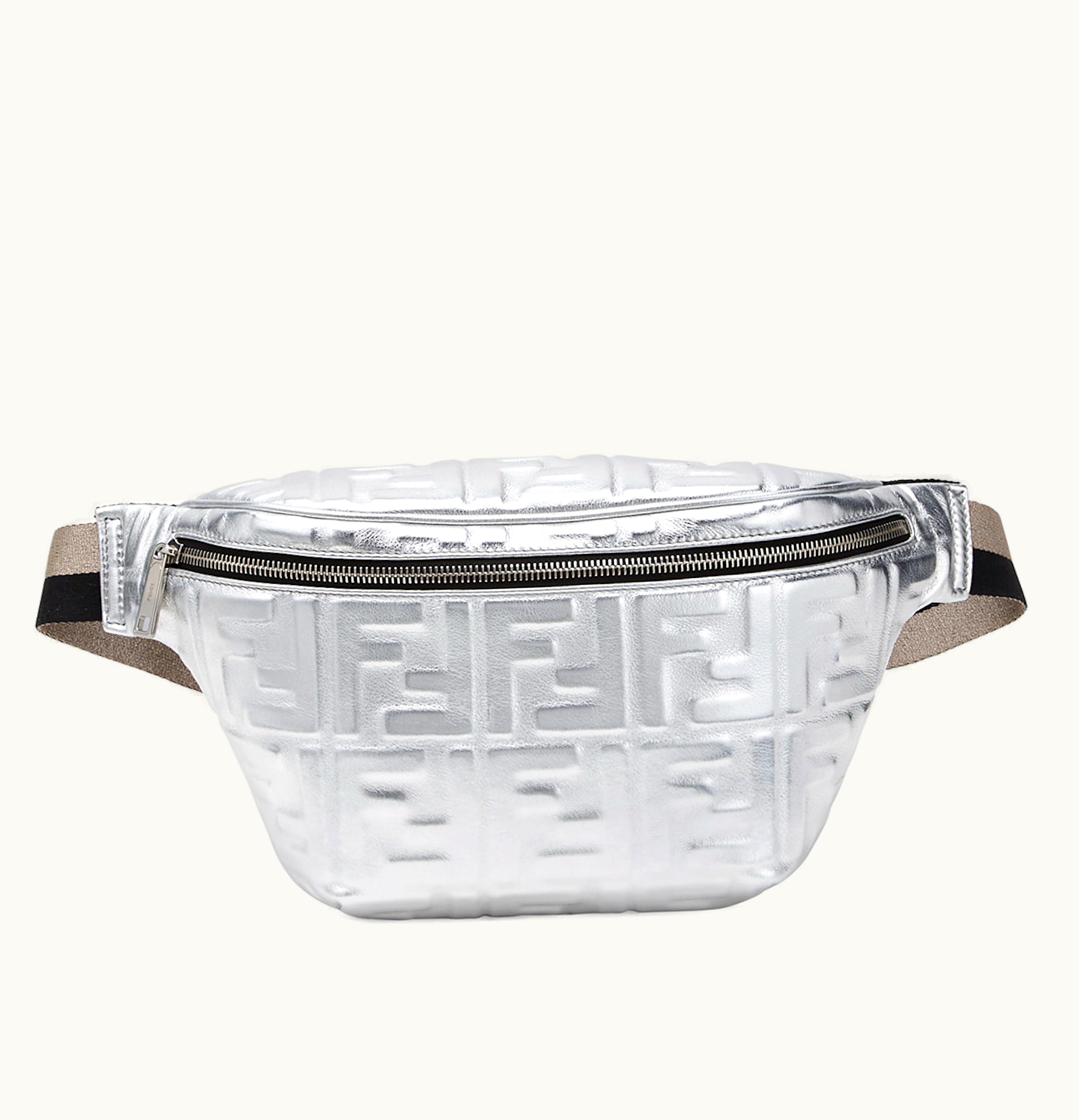 Fendi Fendi Prints On Belt Bag Silver
