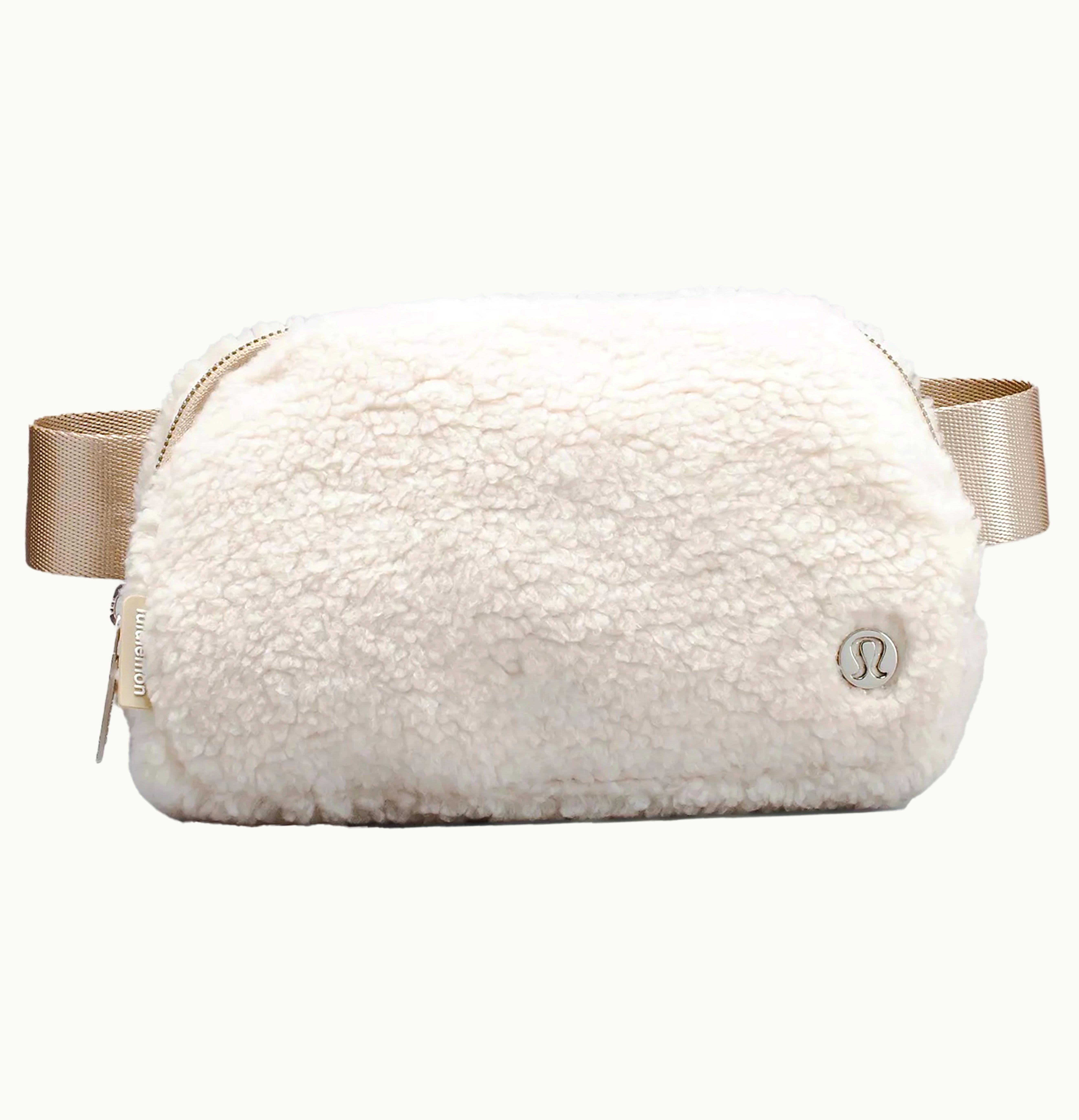 Lululemon Lululemon Everywhere Fleece Belt Bag Crossbody Bag Natural Ivory Trench