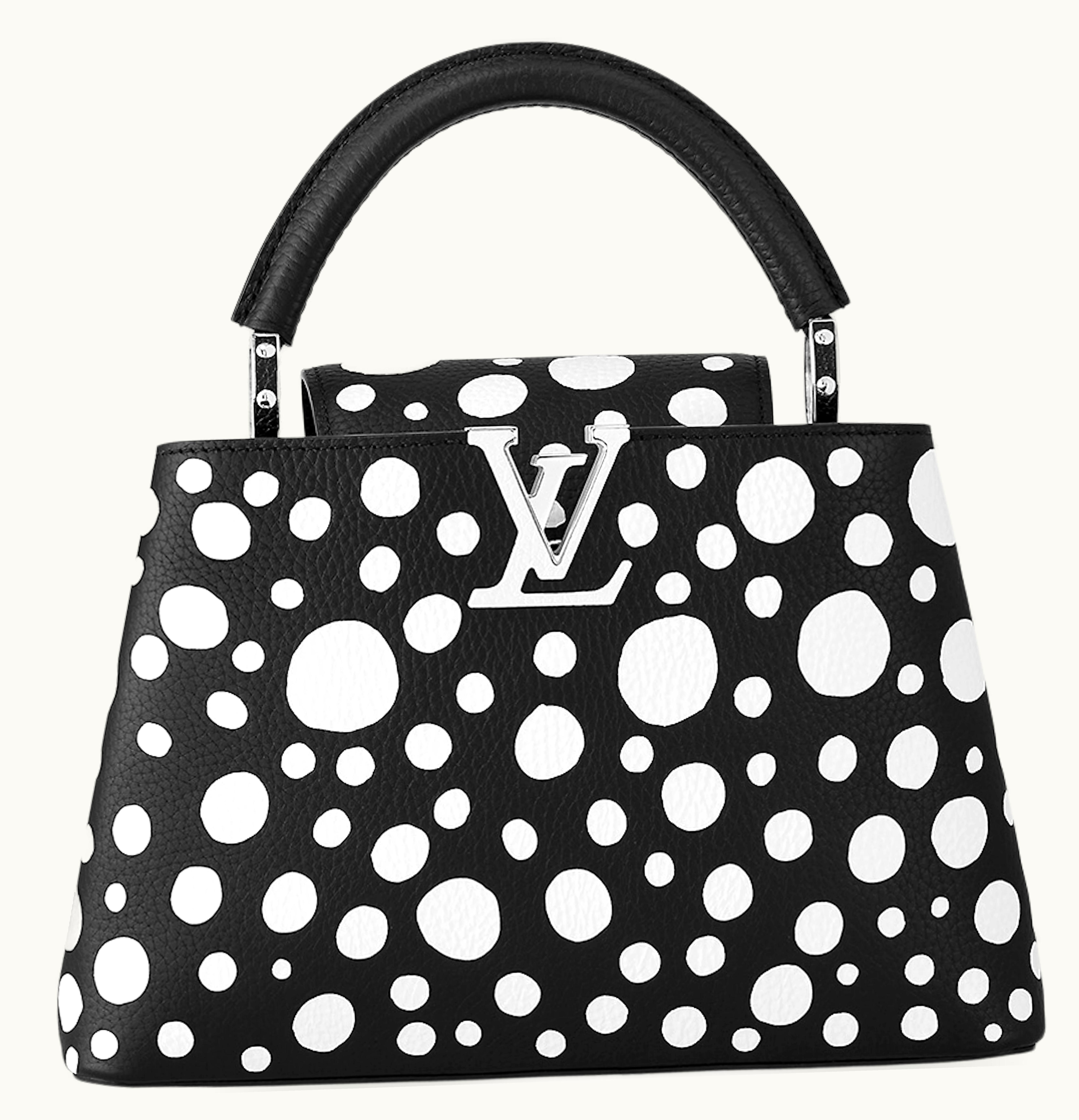 Louis Vuitton Louis Vuitton x Yayoi Kusama Capucines BB Black White