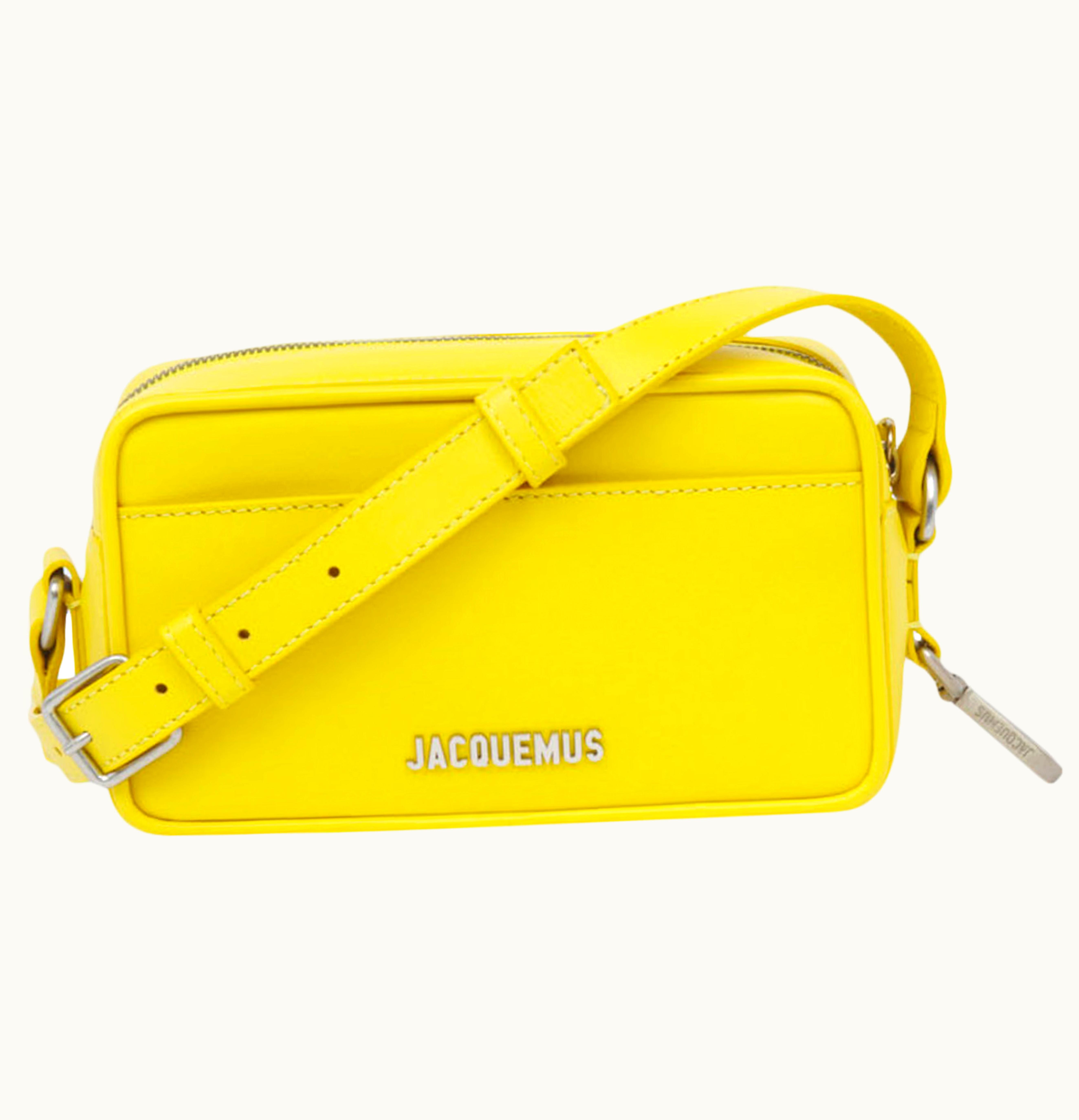 Jacquemus Jacquemus Le Baneto Strapped Pochette Bag Yellow