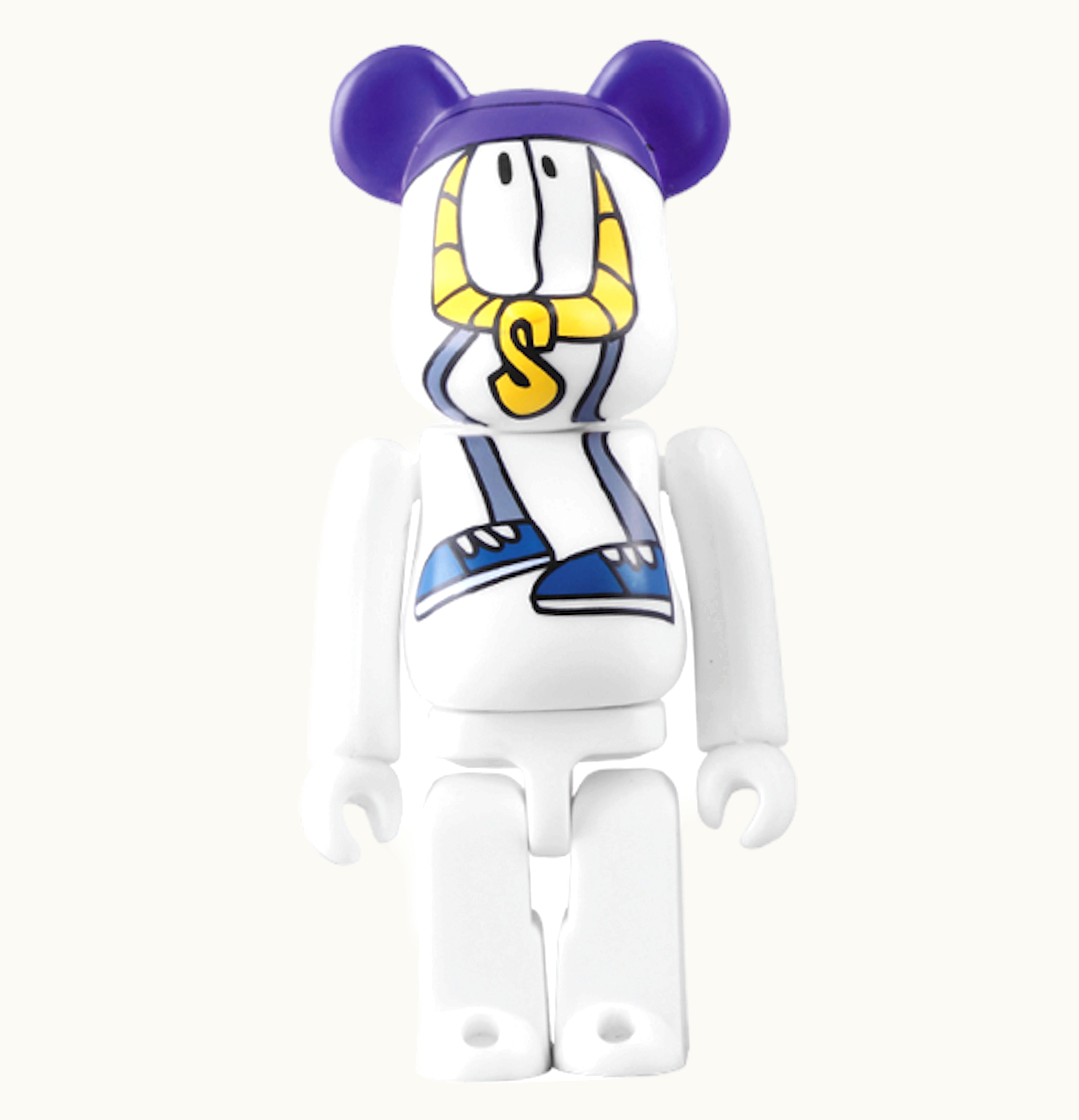 Bearbrick Bearbrick x Stussy Reas 100 White Purple