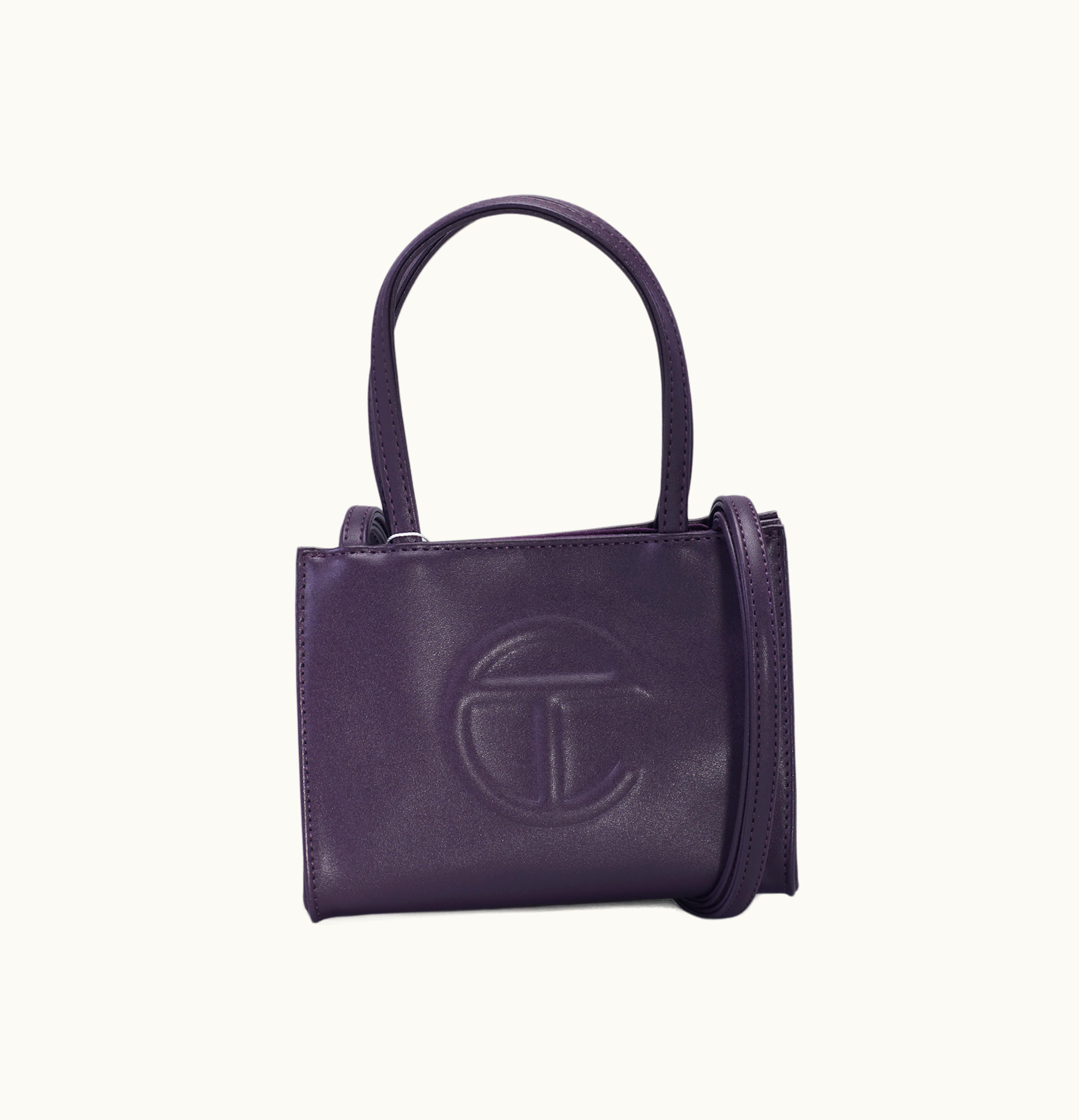 Telfar Telfar Shopping Bag Small Eggplant