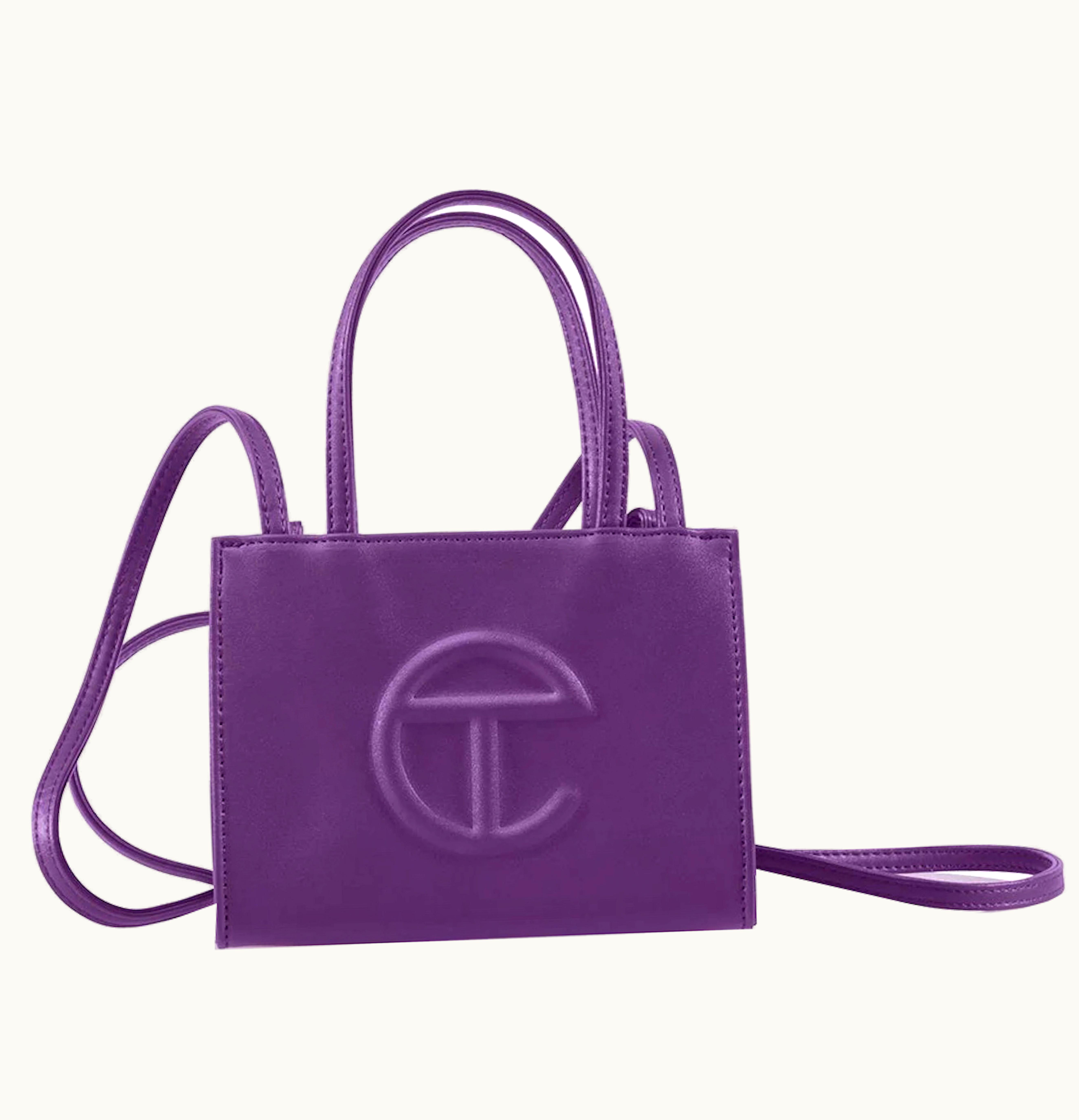 Telfar Telfar Shopping Bag Small Grape
