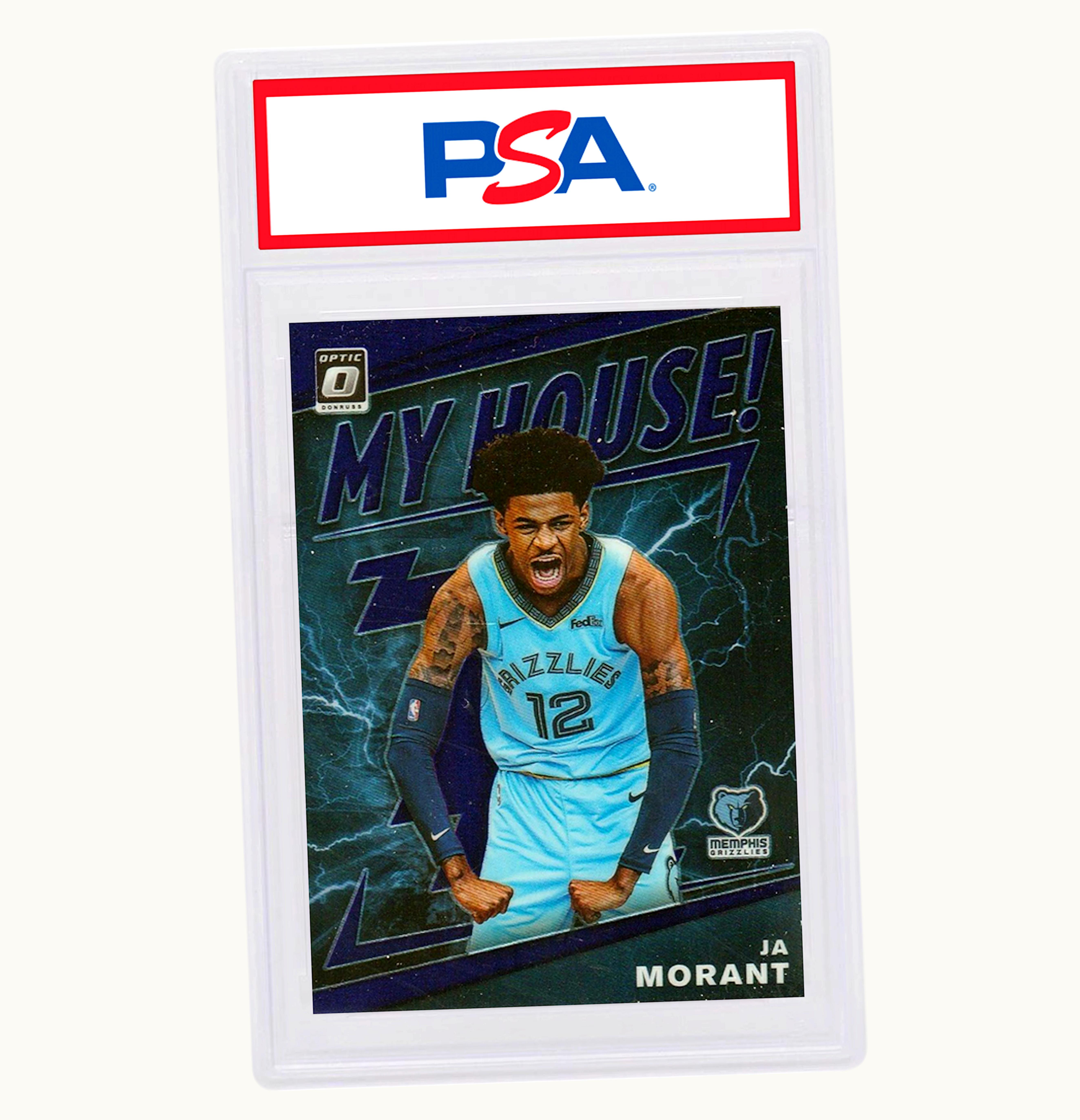 Donruss Ja Morant 2019 Donruss Optic My House Rookie Purple 7
