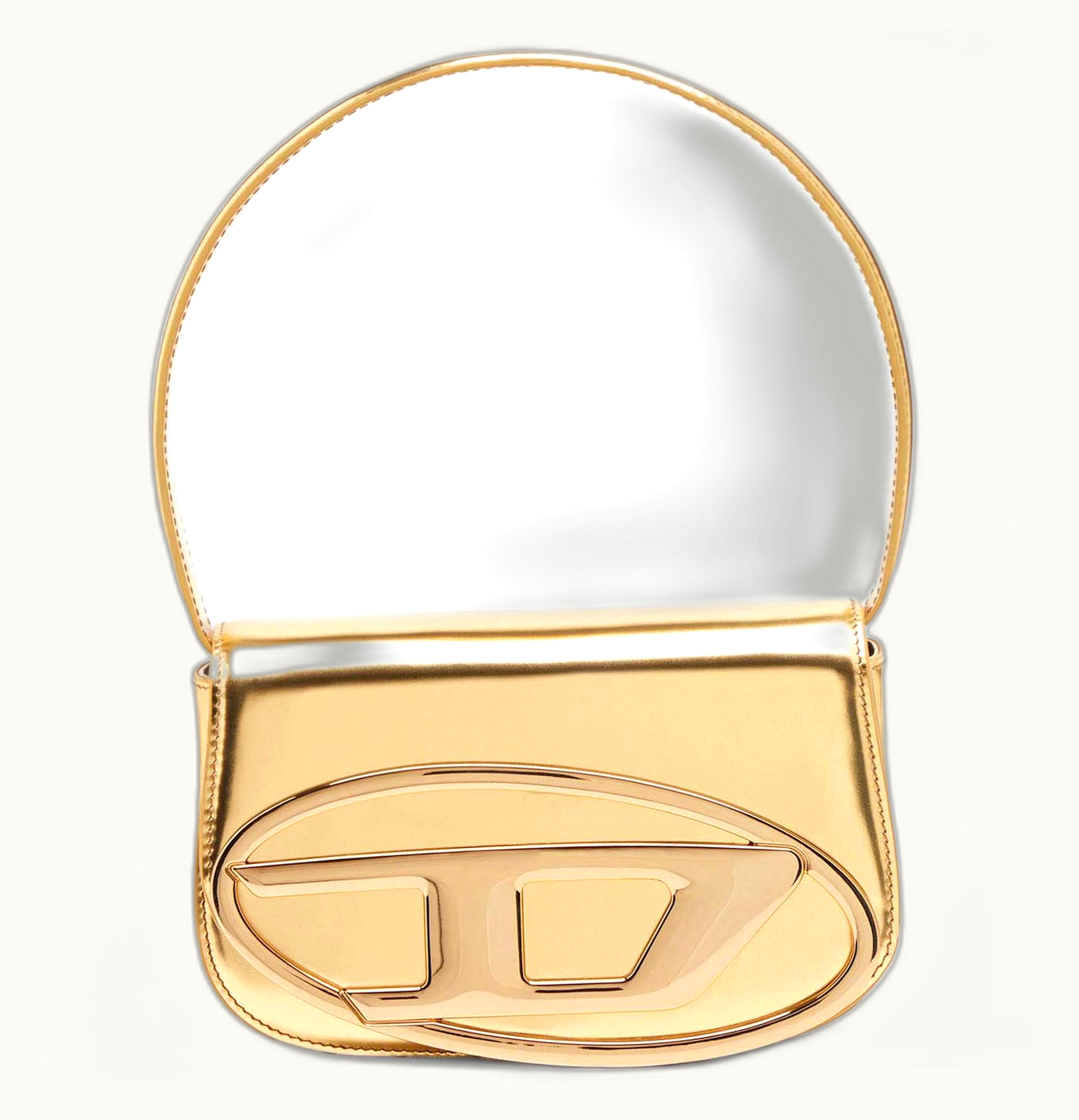 Diesel Diesel 1DR Shoulder Bag Mirrored Leather Gold