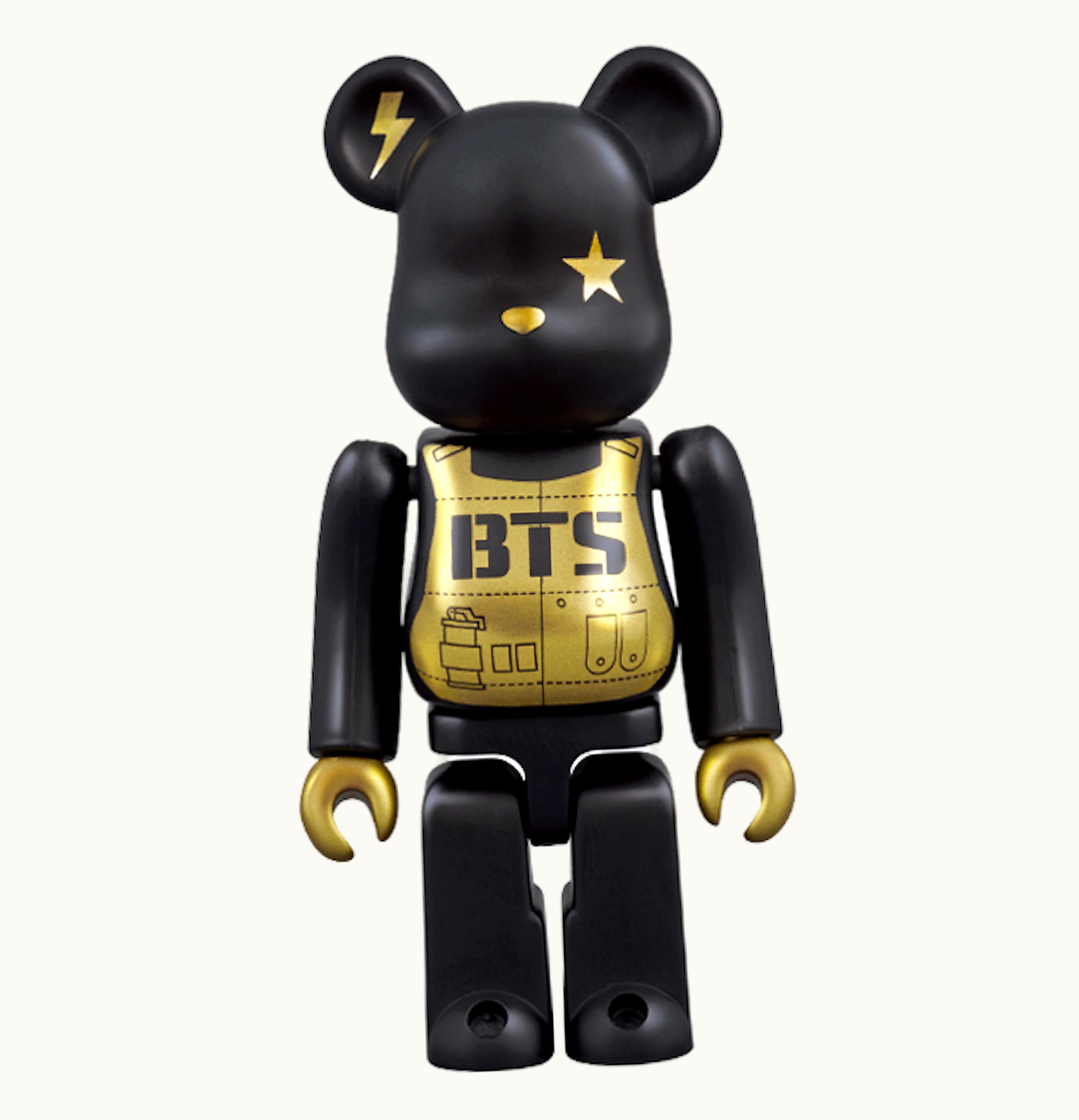 Bearbrick Bearbrick x BTS 100 Black Gold