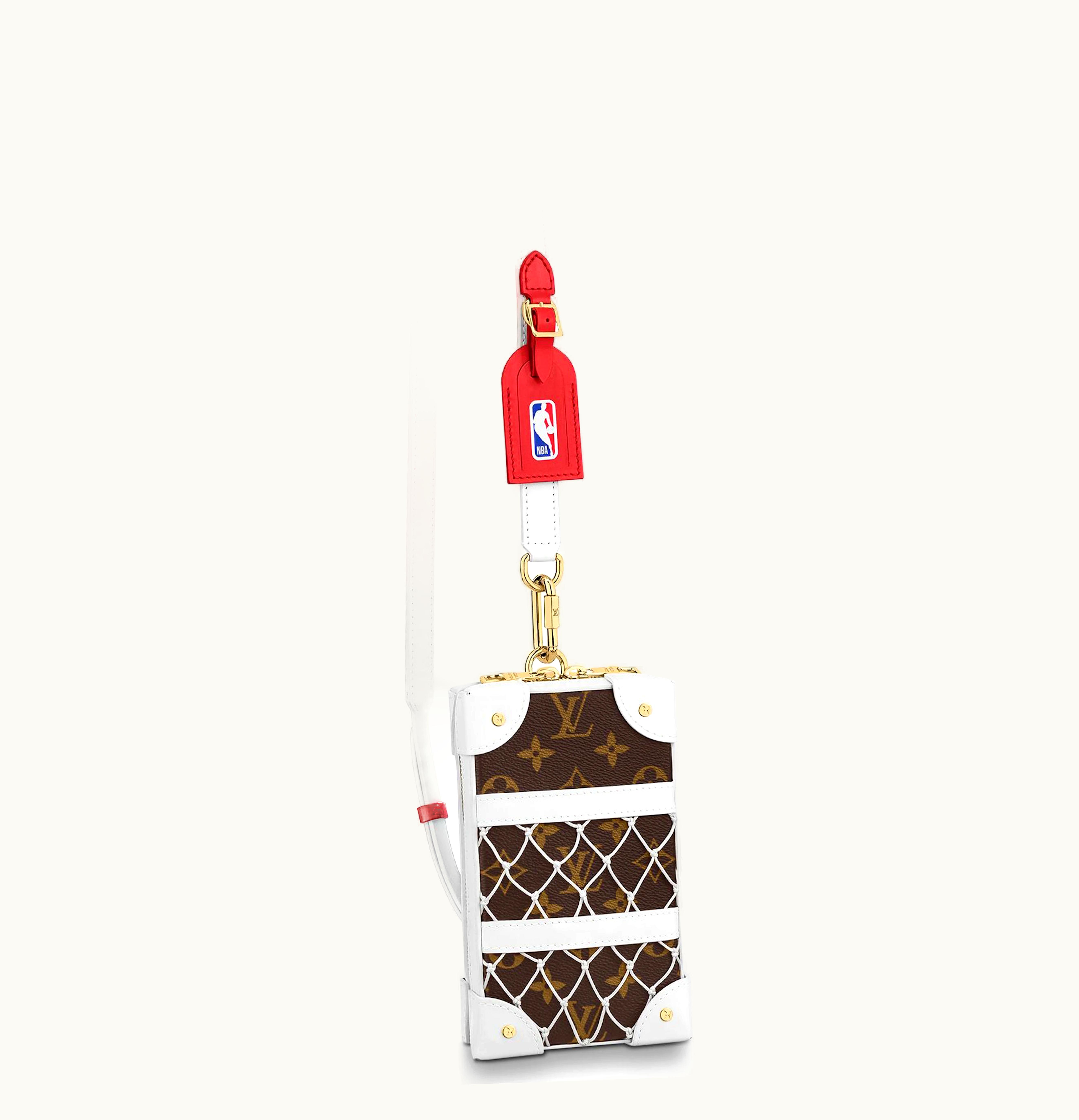 Louis Vuitton Louis Vuitton x NBA Soft Trunk Phone Box Monogram