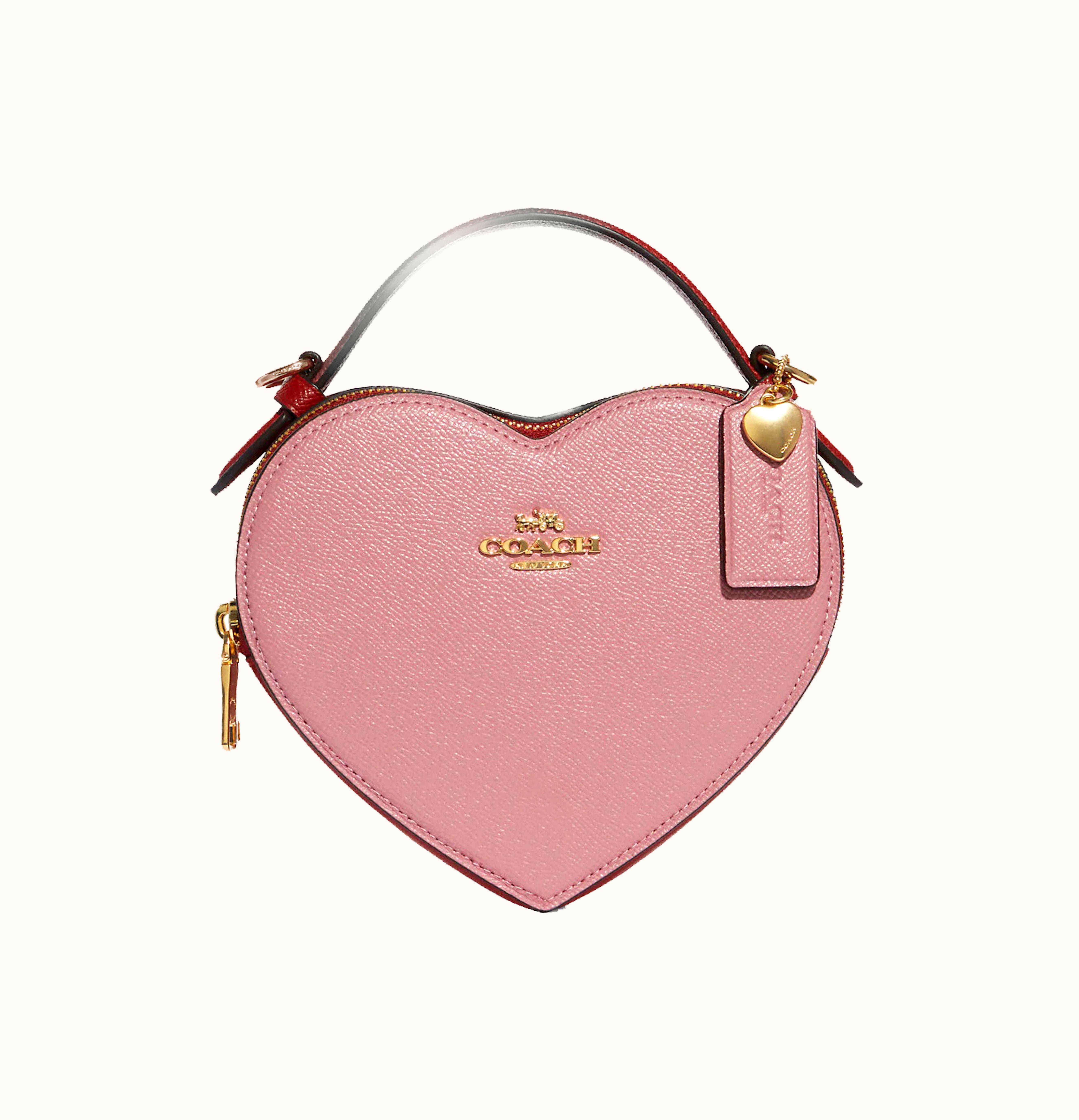 Coach Coach Heart Crossbody True Pink