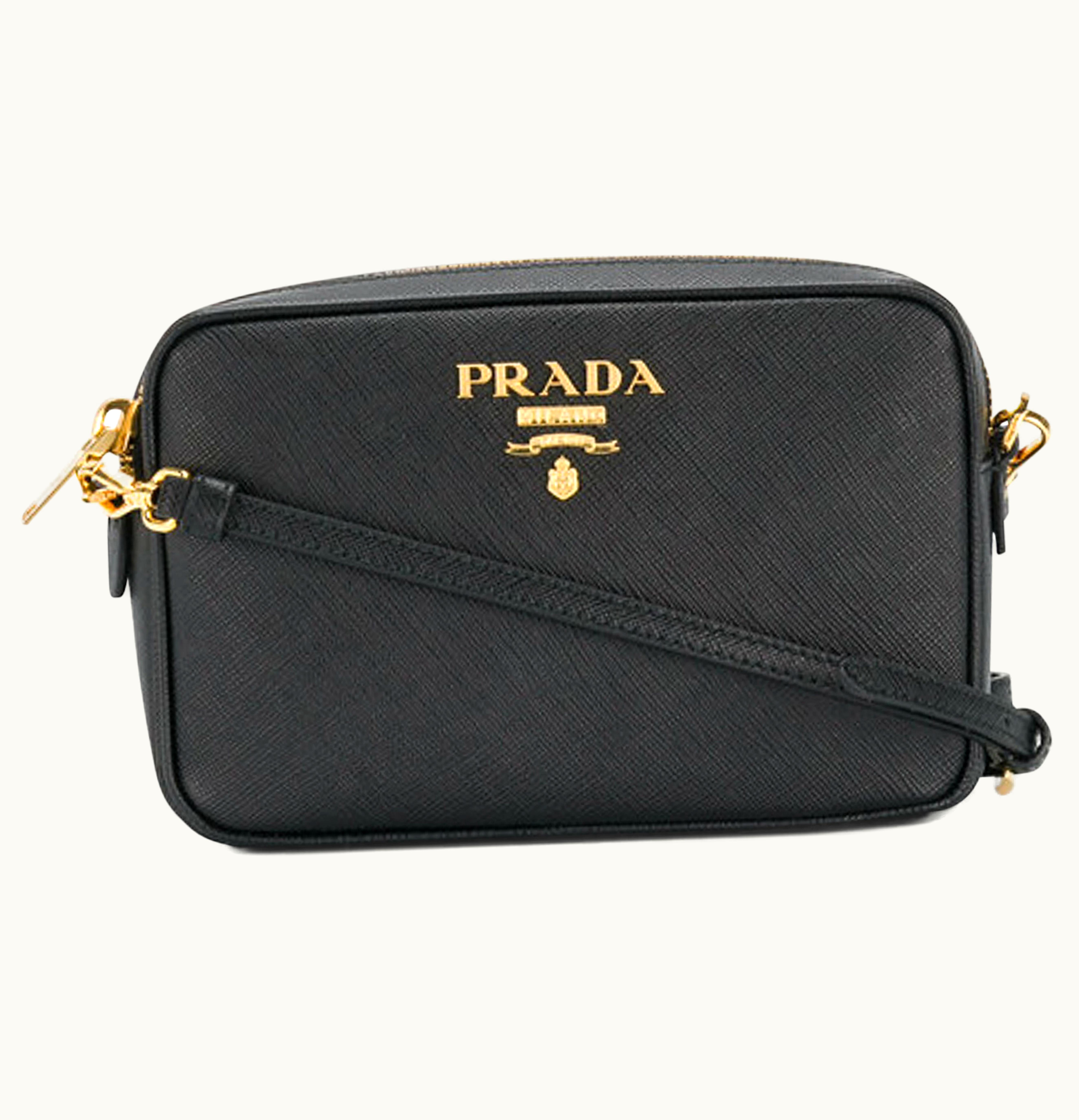 Prada Prada Saffiano Crossbody Black